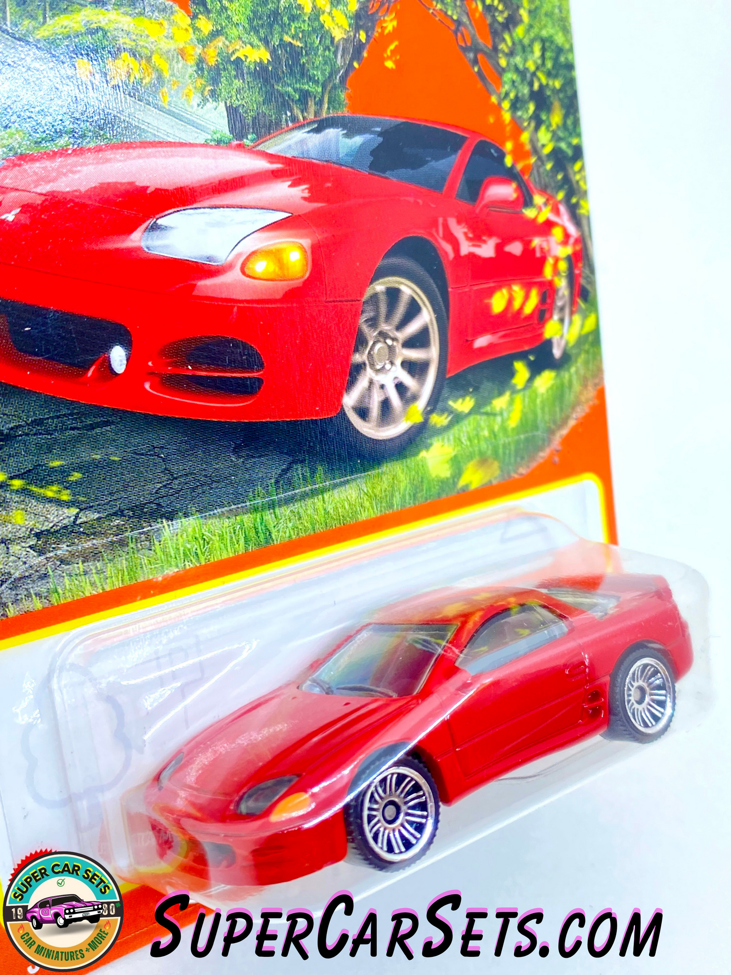 1994 Mitsubishi 3000GT (red colour) (68/100) - Matchbox