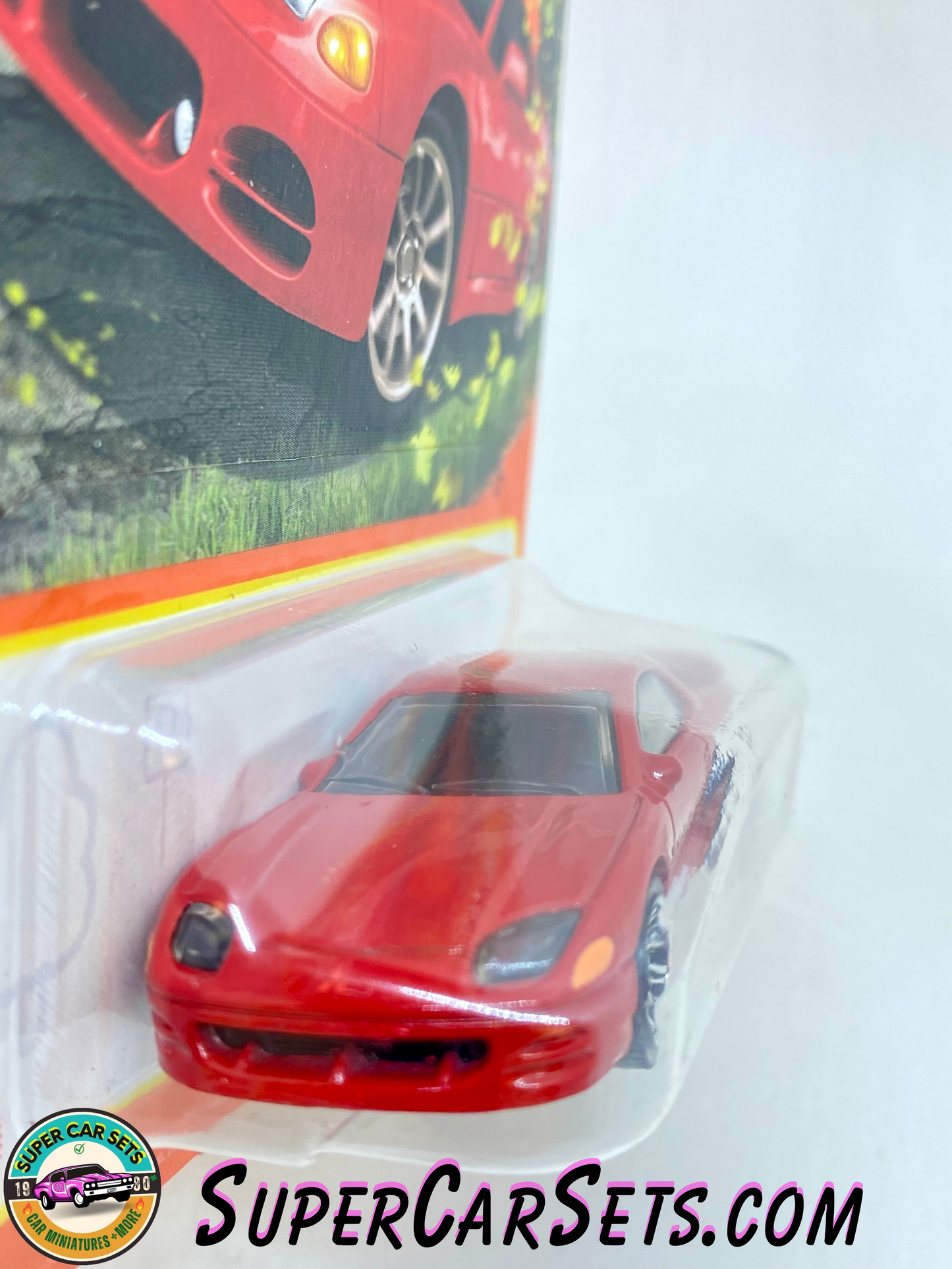 1994 Mitsubishi 3000GT (red colour) (68/100) - Matchbox