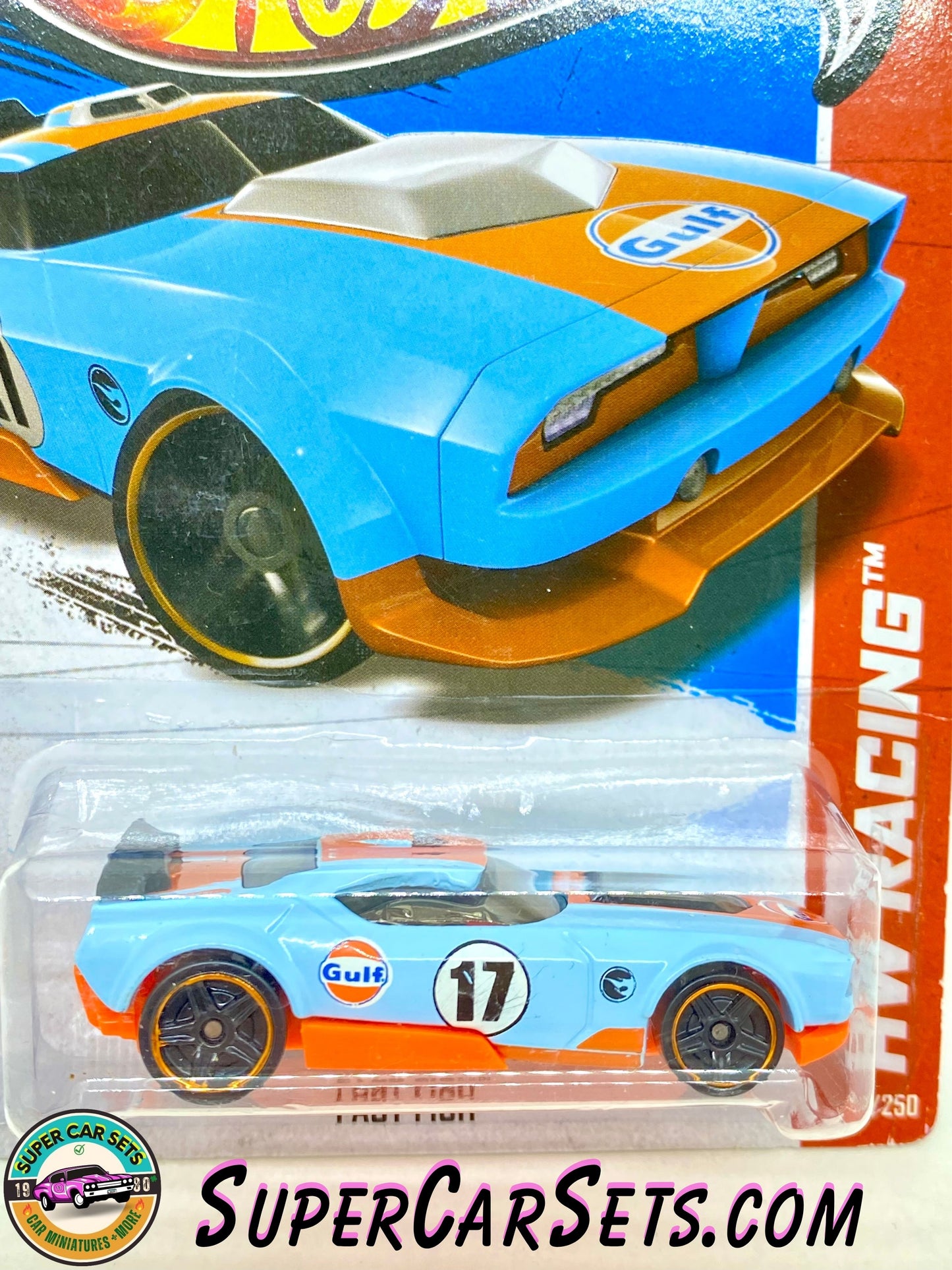 Fast Fish (Gulf)  (TREASURE HUNT) - Hot Wheels HW Racing 2013 (128/250)