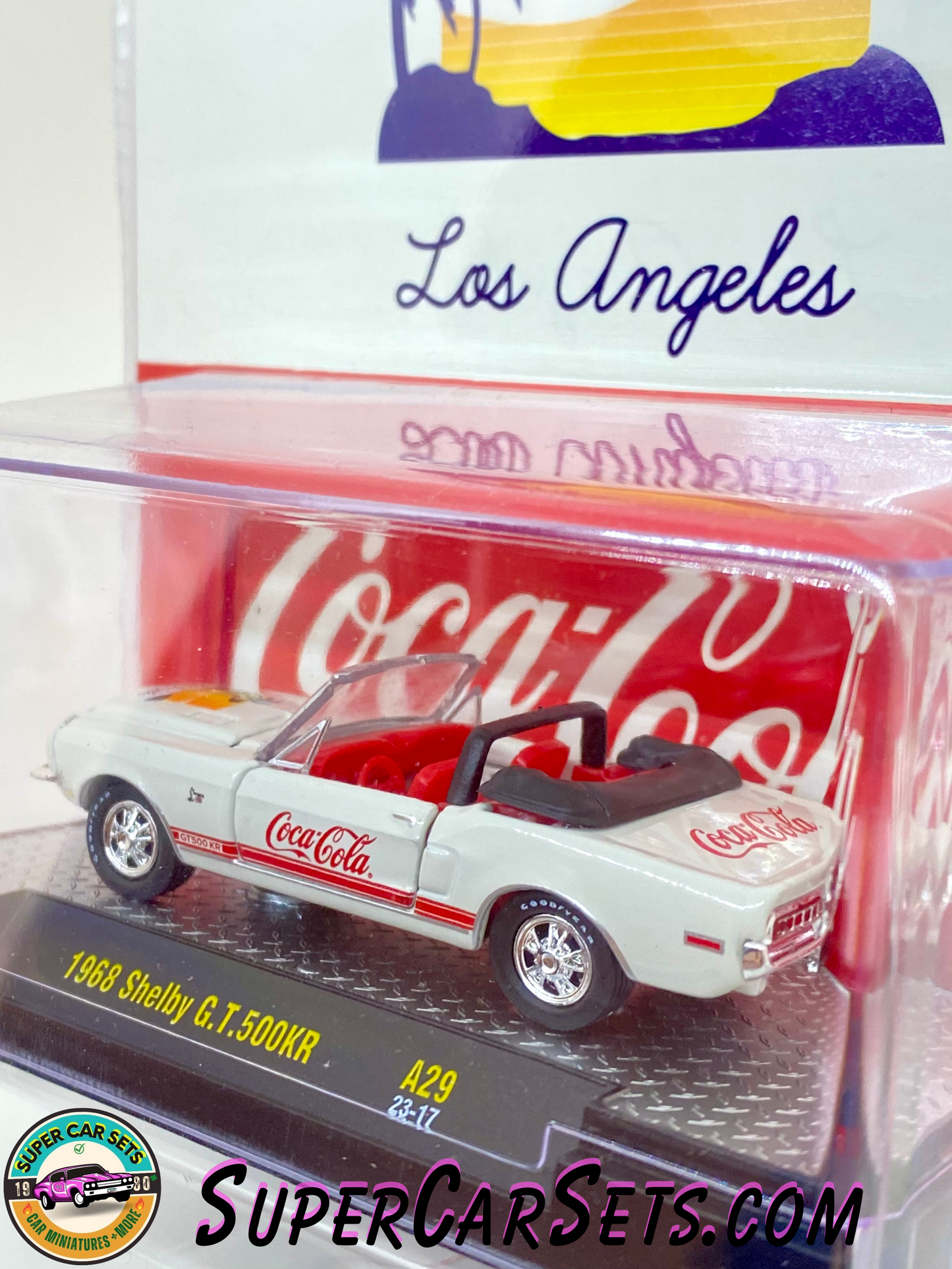 Coca-cola - 1968 Shelby G.T. 500KR A29 by M2 Machines