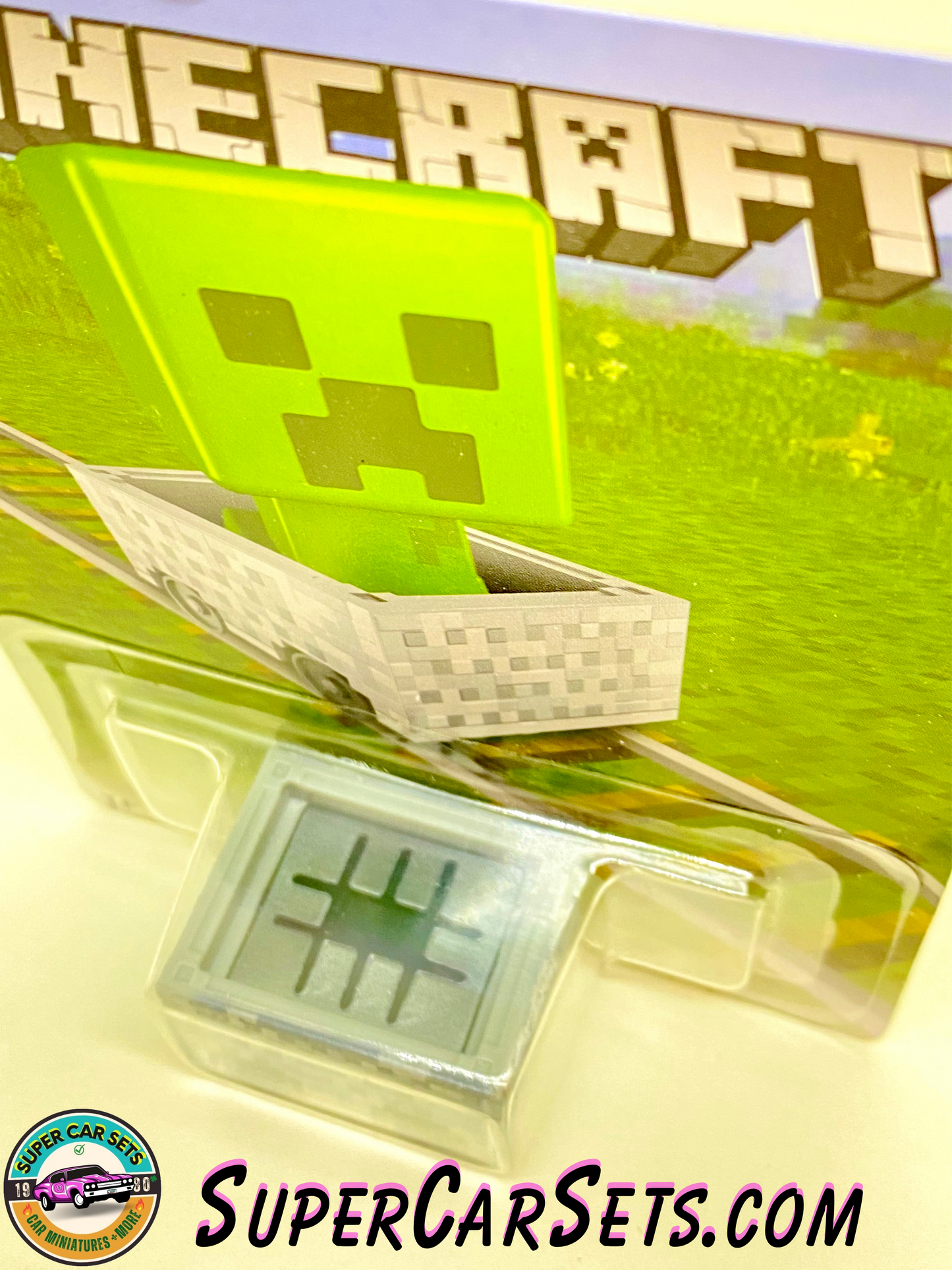 Hot Wheels - Minecraft - Minecart (Creeper)