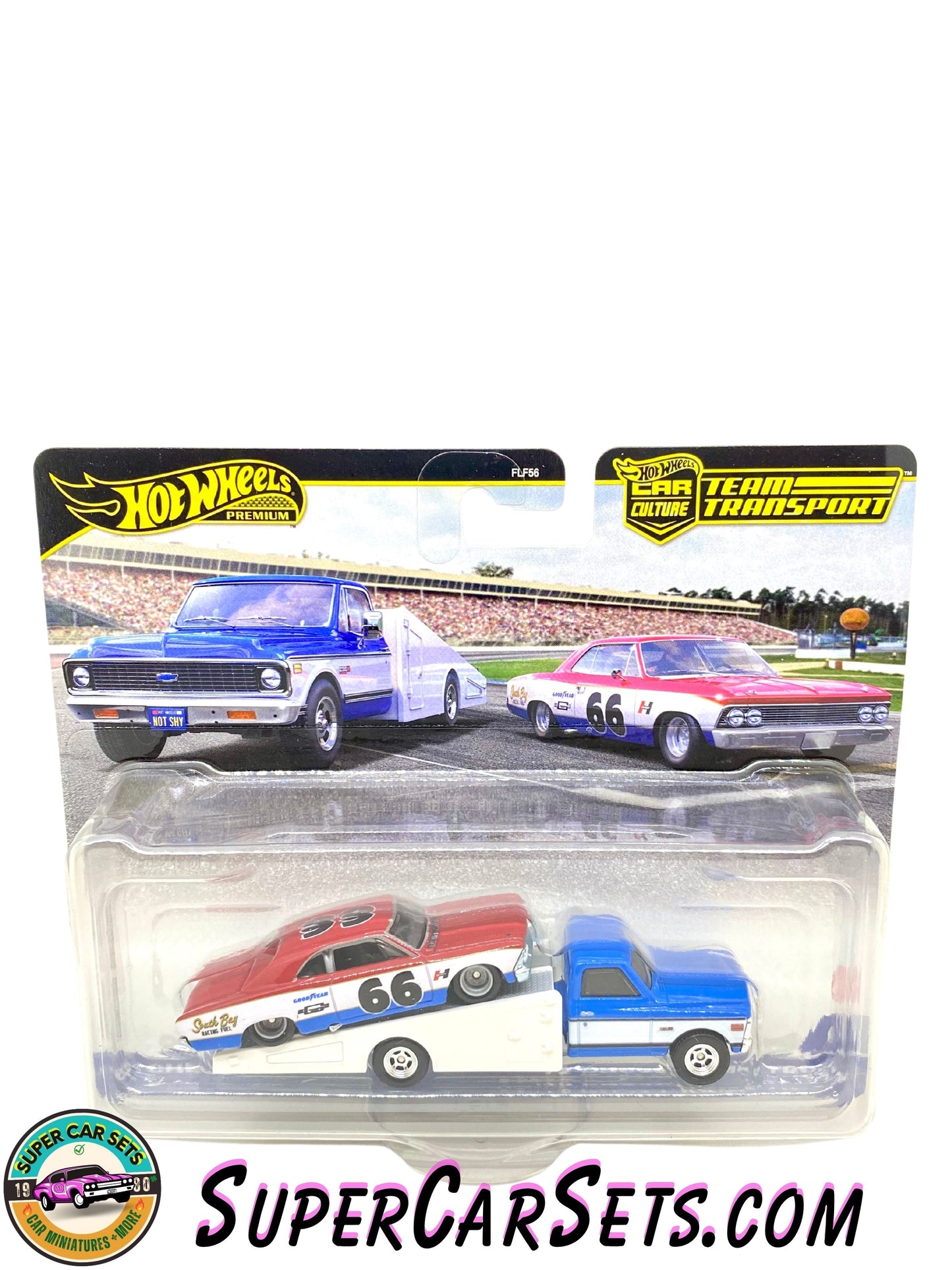 66 Chevelle + ’72 Chevy Ramp Truck - Hot Wheels Team Transport (#64)