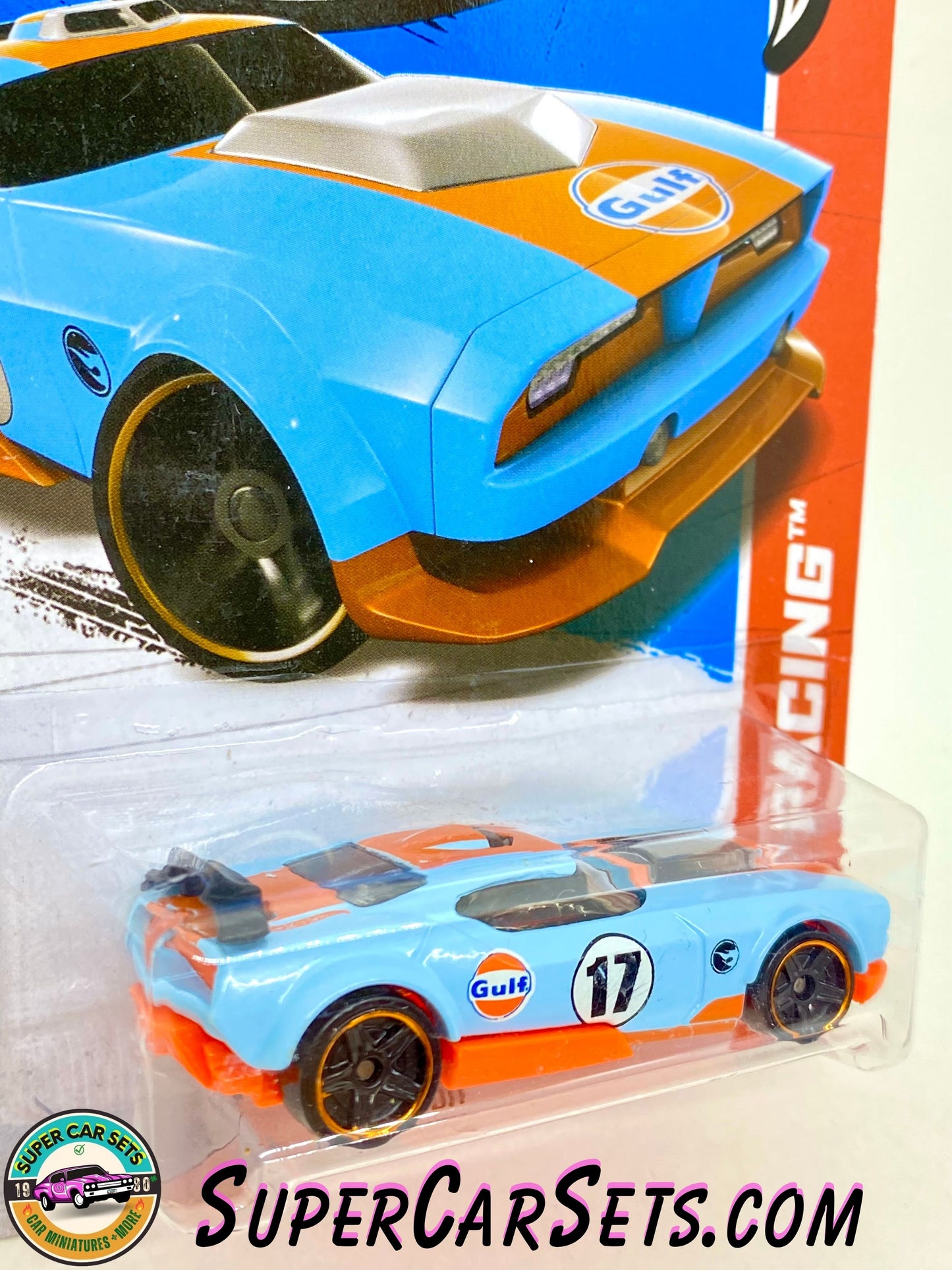 Fast Fish (Gulf)  (TREASURE HUNT) - Hot Wheels HW Racing 2013 (128/250)