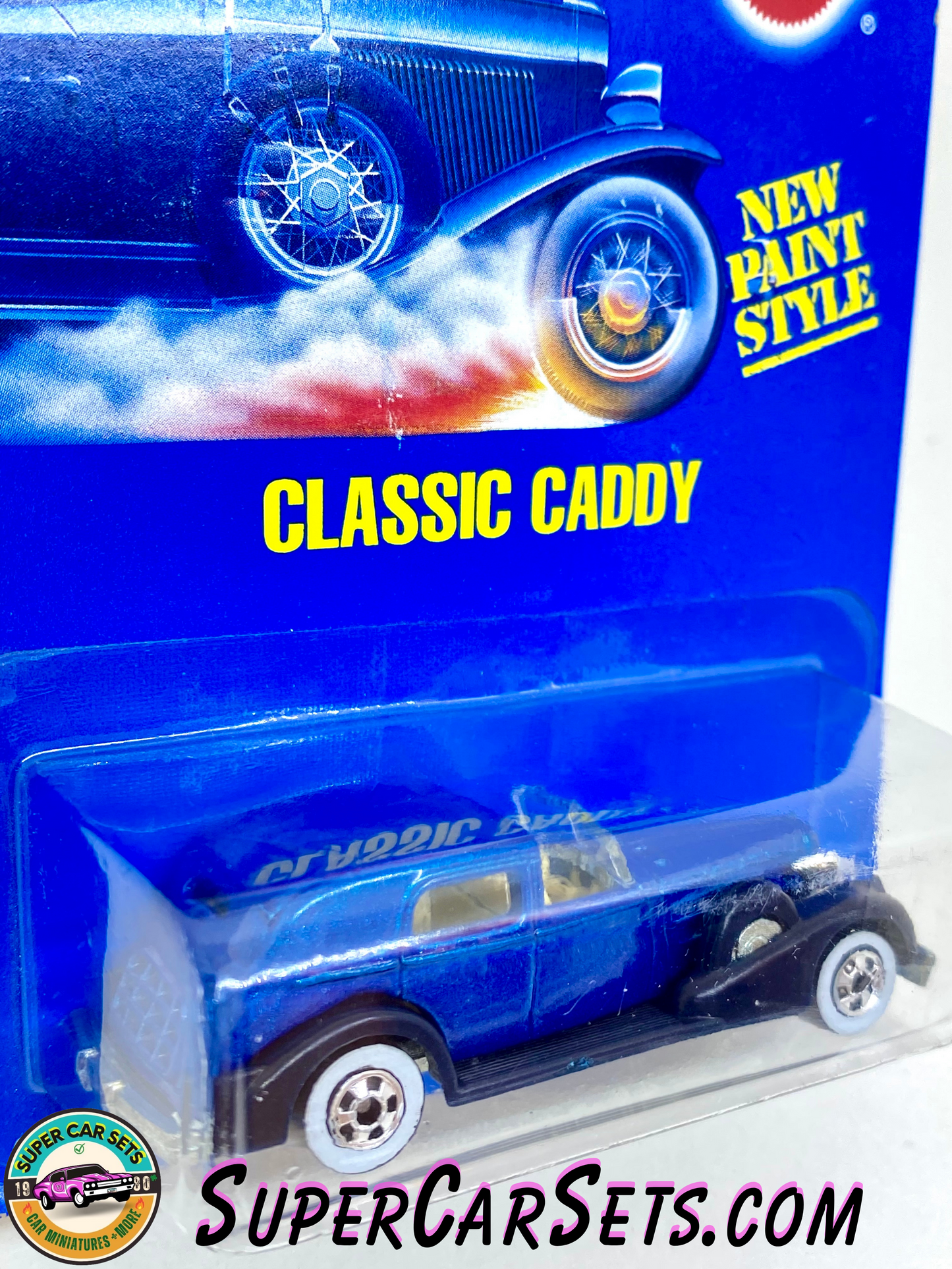 Hot Wheels (VINTAGE) (Year launched 1992) - Classic Caddy (#44) (#2529) (card slightly bent)