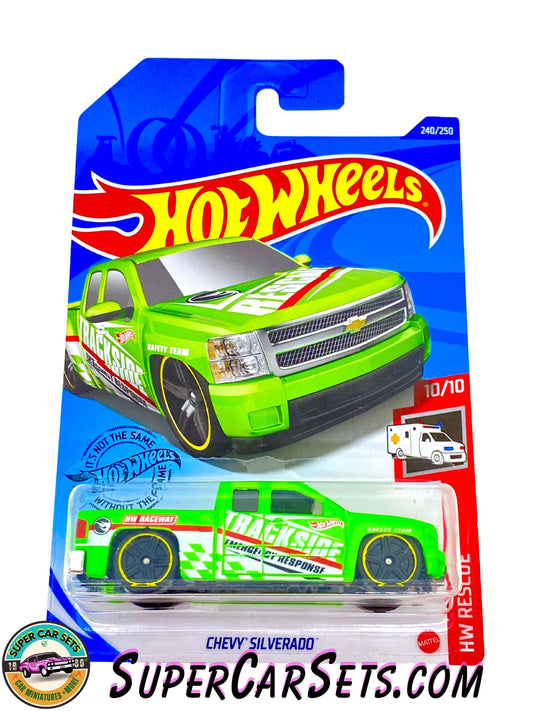 Chevy Silverado (TREASURE HUNT) - Hot Wheels HW Rescue 2020 (10/10) (240/250)