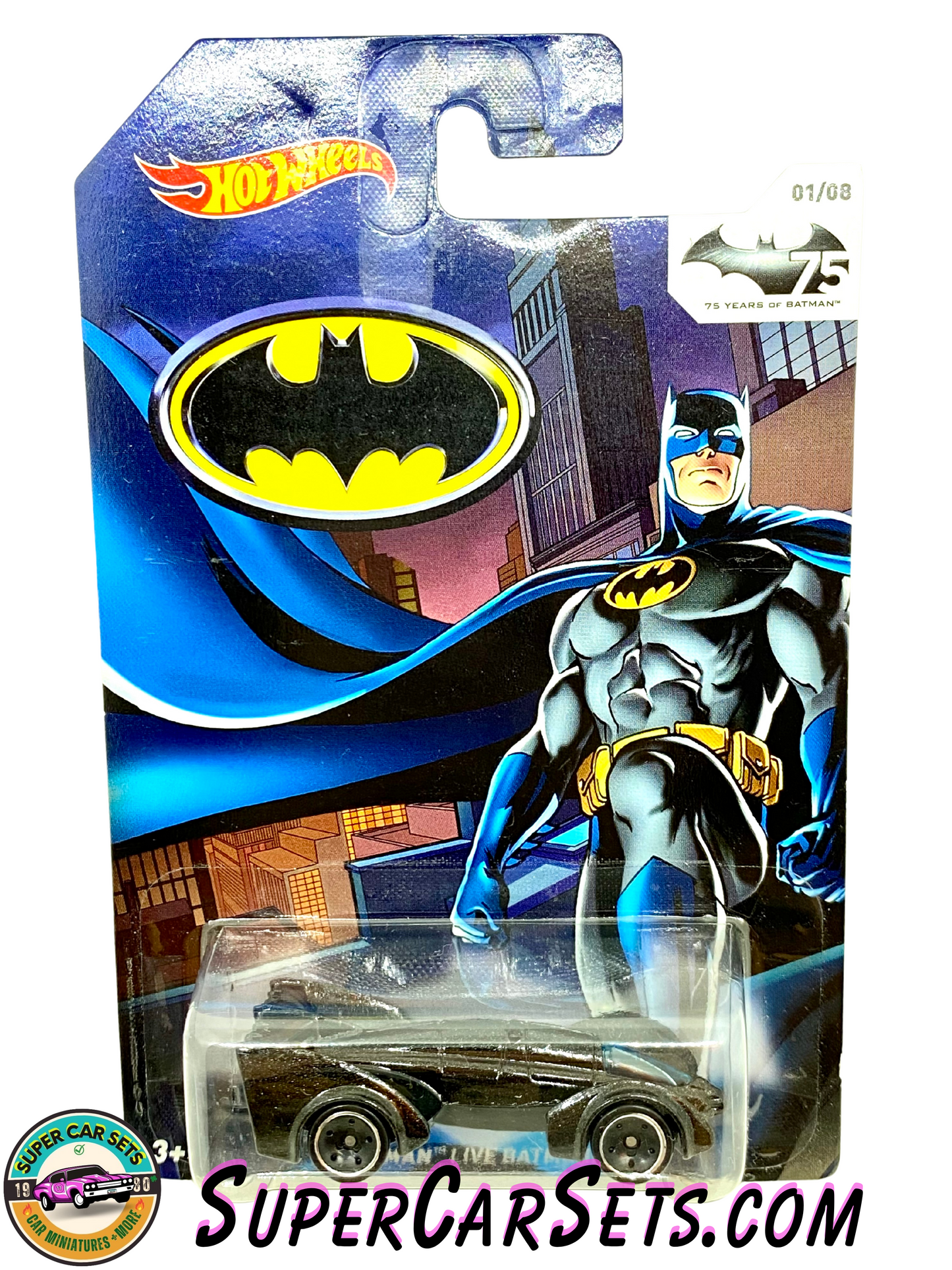 Batman Live Batmobile - Hot Wheels Batman 75 Years (1/8)