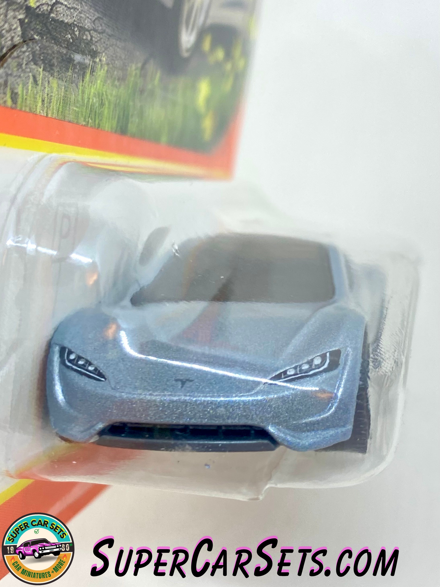 Tesla Roadster (silver colour) - (91/100) - Matchbox