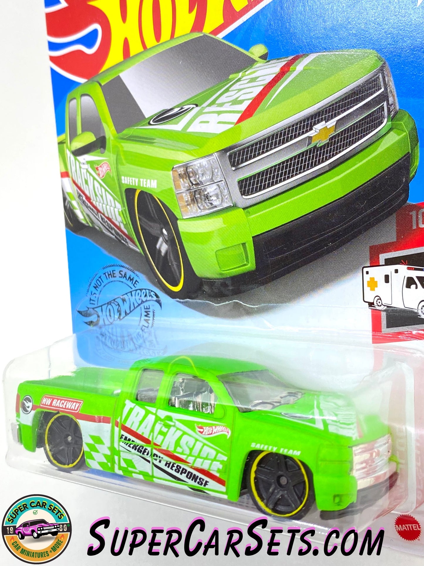 Chevy Silverado (TREASURE HUNT) - Hot Wheels HW Rescue 2020 (10/10) (240/250)