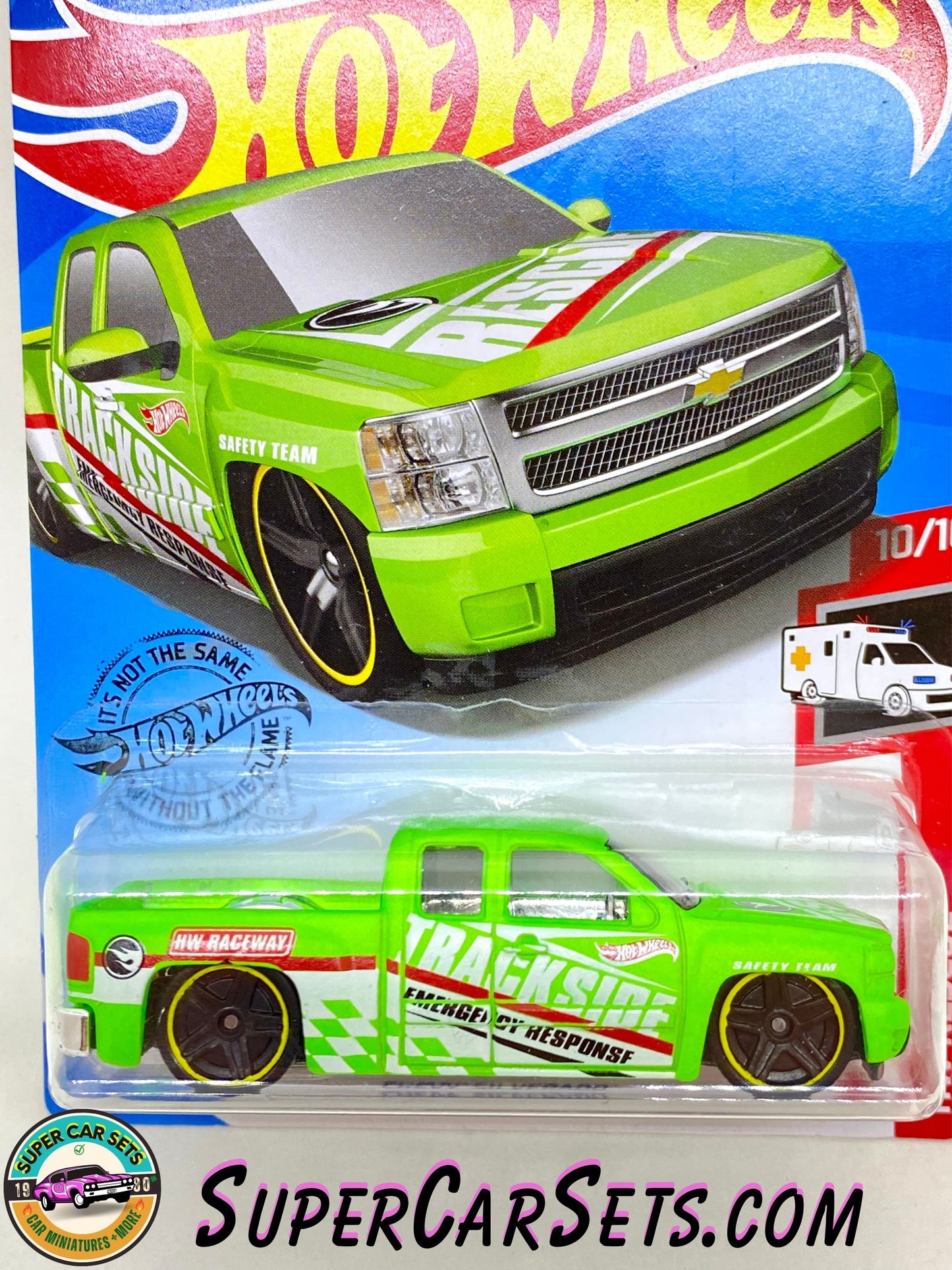 Chevy Silverado (TREASURE HUNT) - Hot Wheels HW Rescue 2020 (10/10) (240/250)