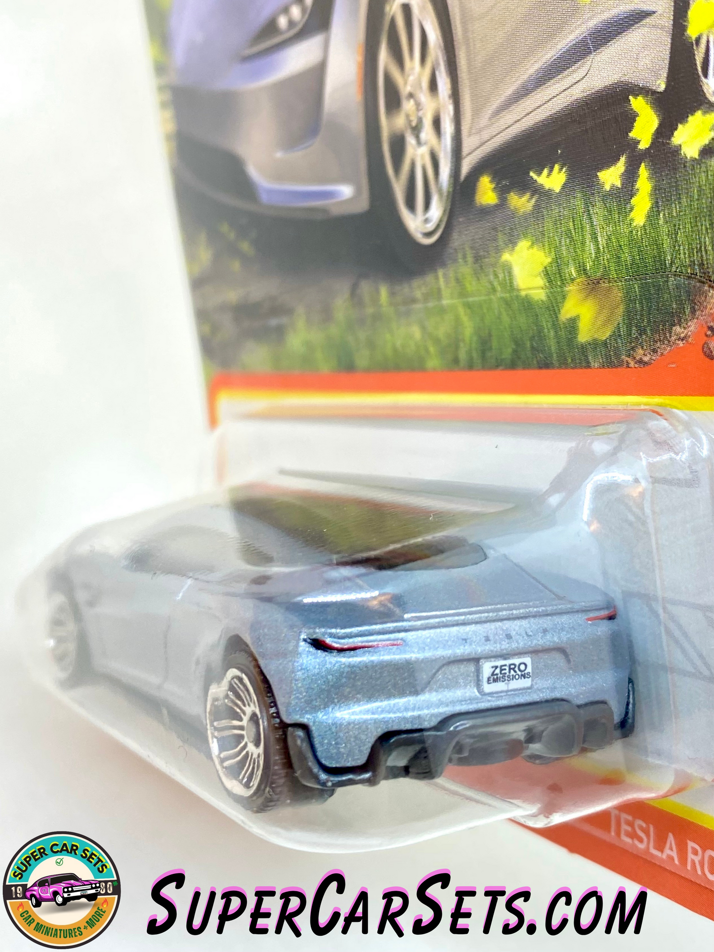 Tesla Roadster (silver colour) - (91/100) - Matchbox