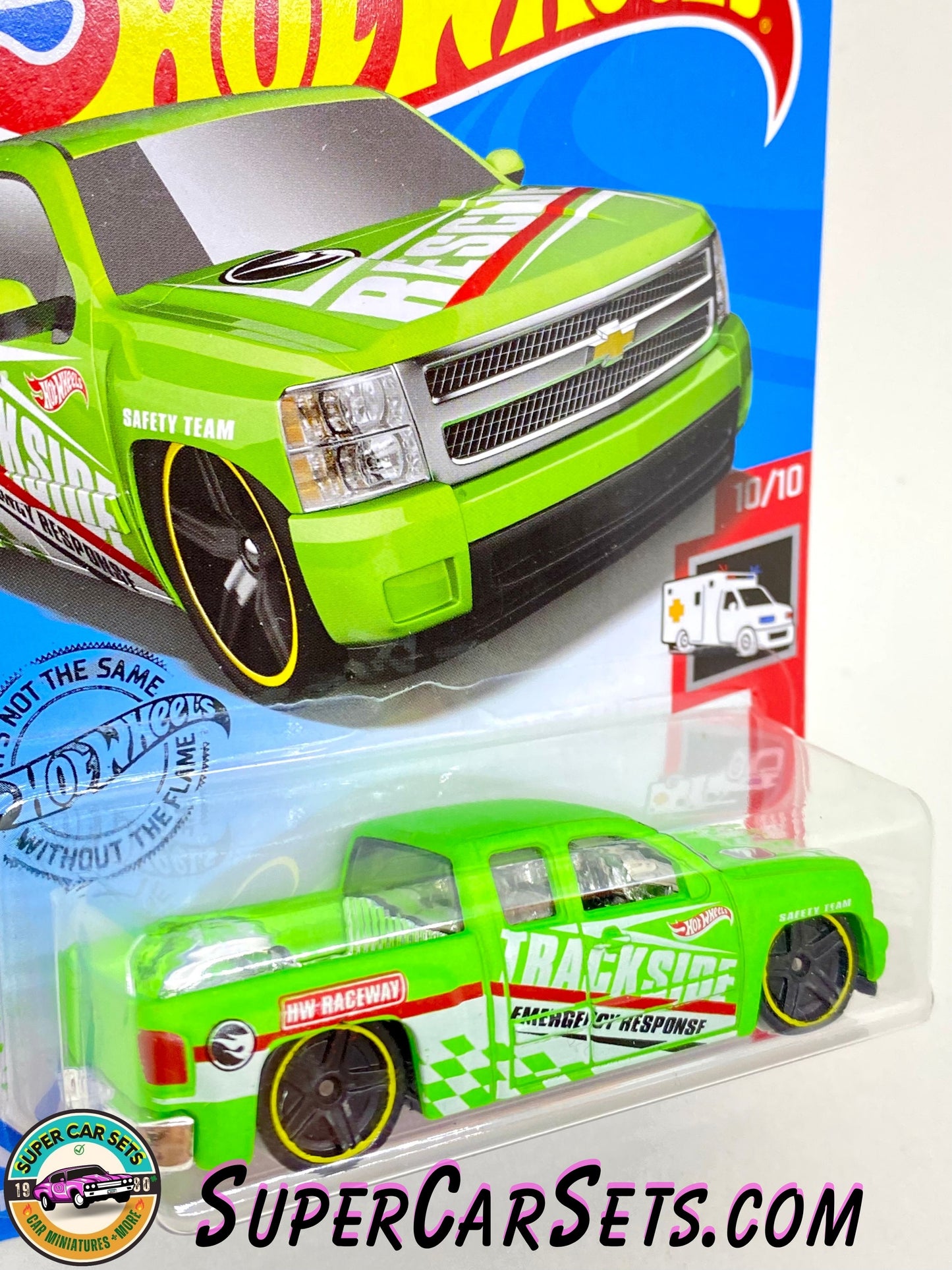 Chevy Silverado (TREASURE HUNT) - Hot Wheels HW Rescue 2020 (10/10) (240/250)