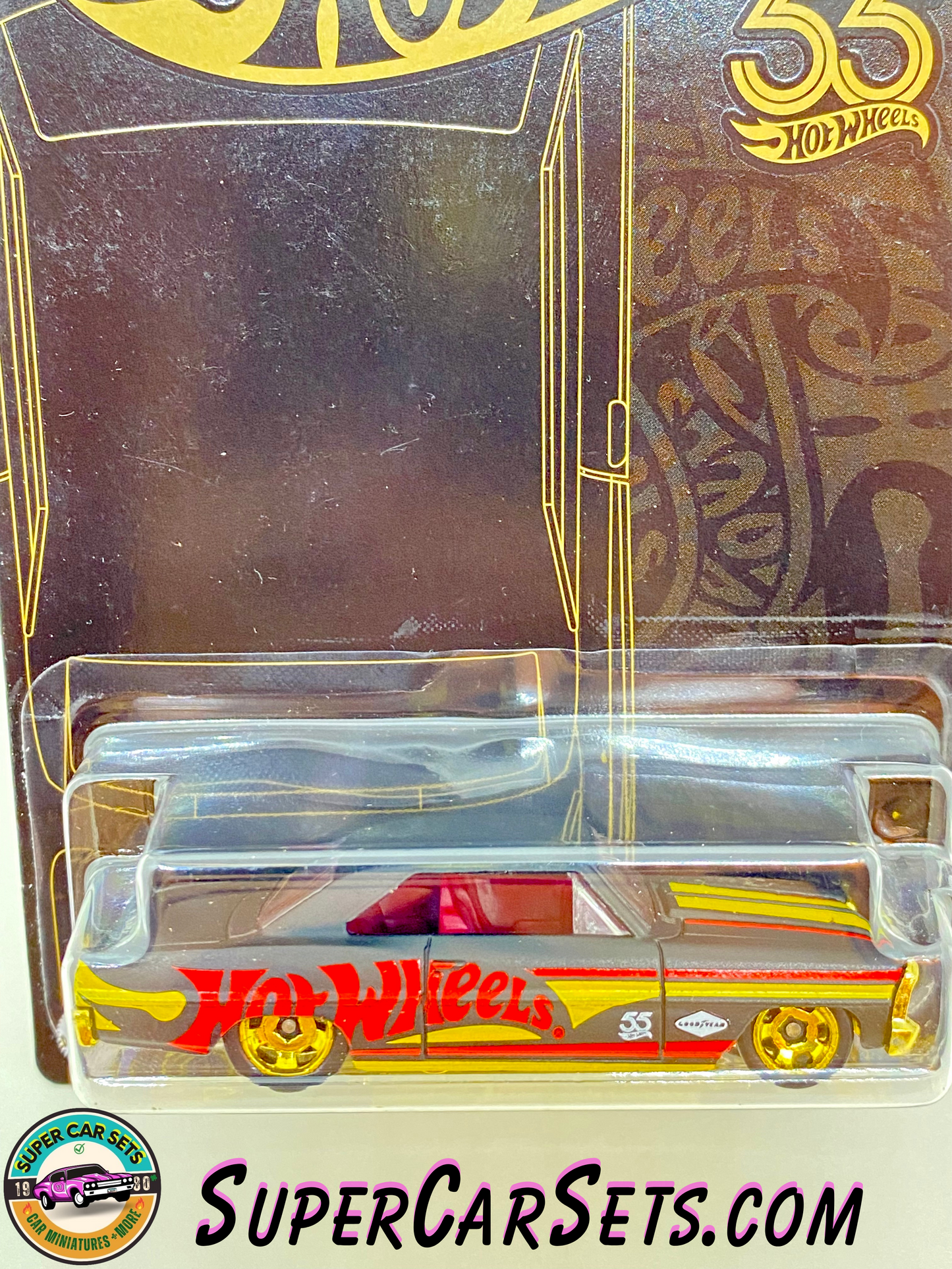 Hot Wheels 55th Anniversary - Golden Black Red - 5/6 - ’66 Chevy Nova