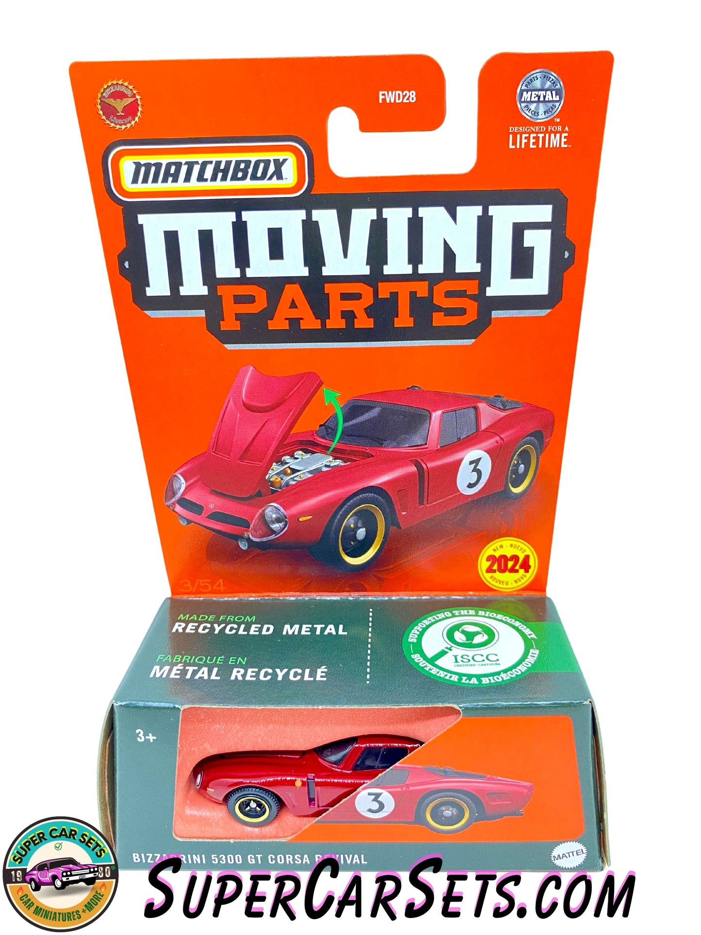 Bizzarrini 5300 GT Corsa Revival - Matchbox Moving Parts