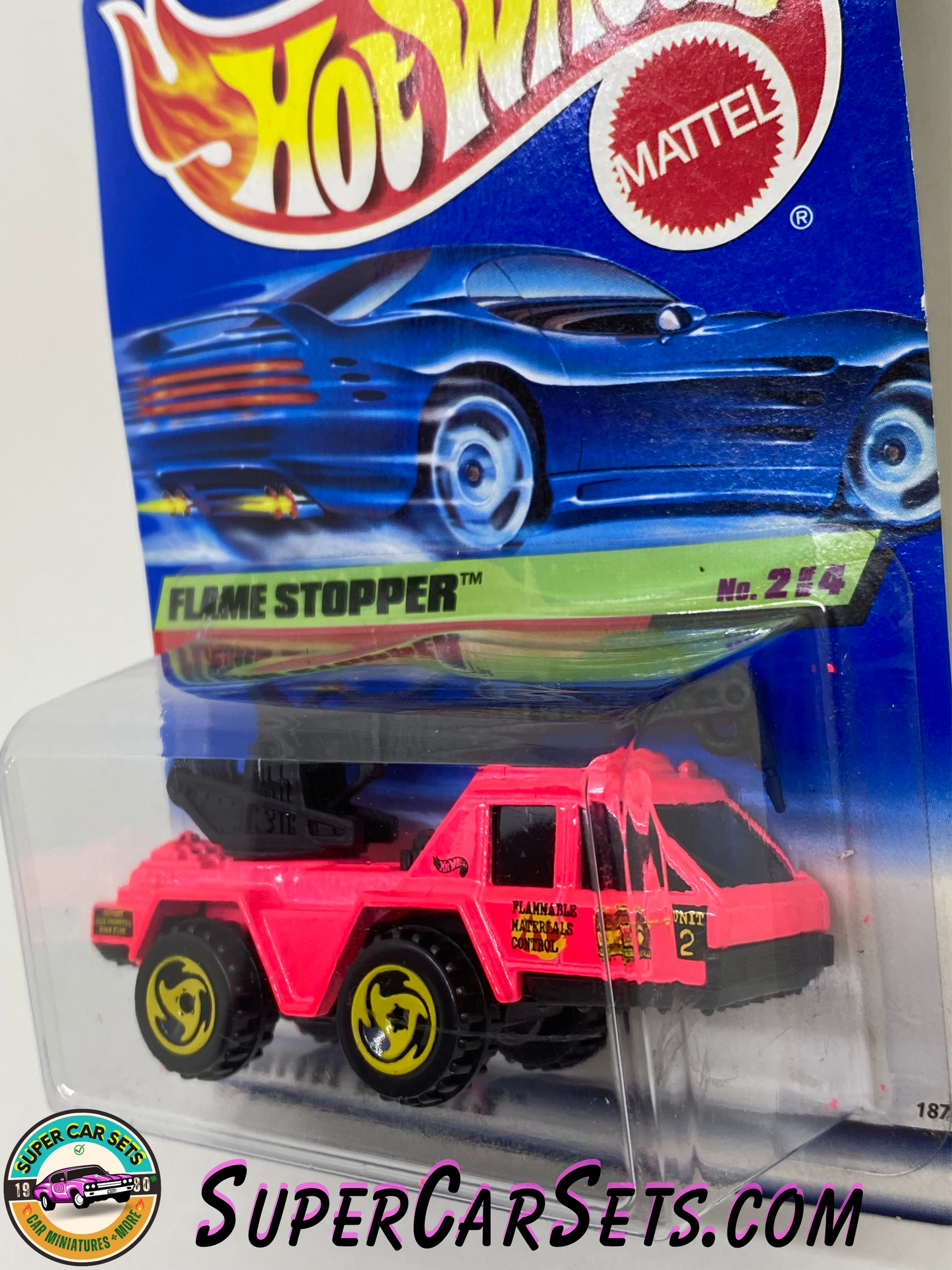 Hot Wheels (VINTAGE) (Year launched 1998) - Flame Stopper (2/2) (#18784)