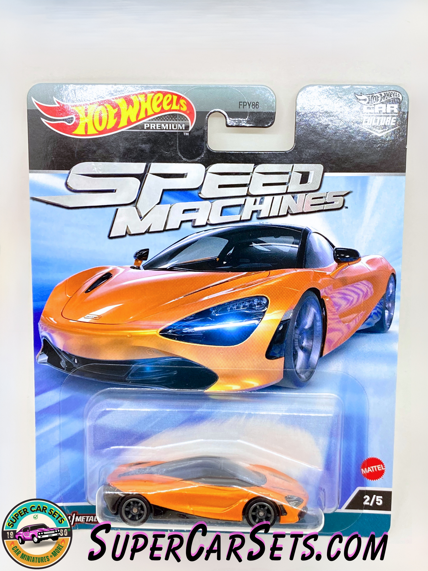 McLaren 720S (2/5) - Hot Wheels Premium - Car Culture - Speed Machines