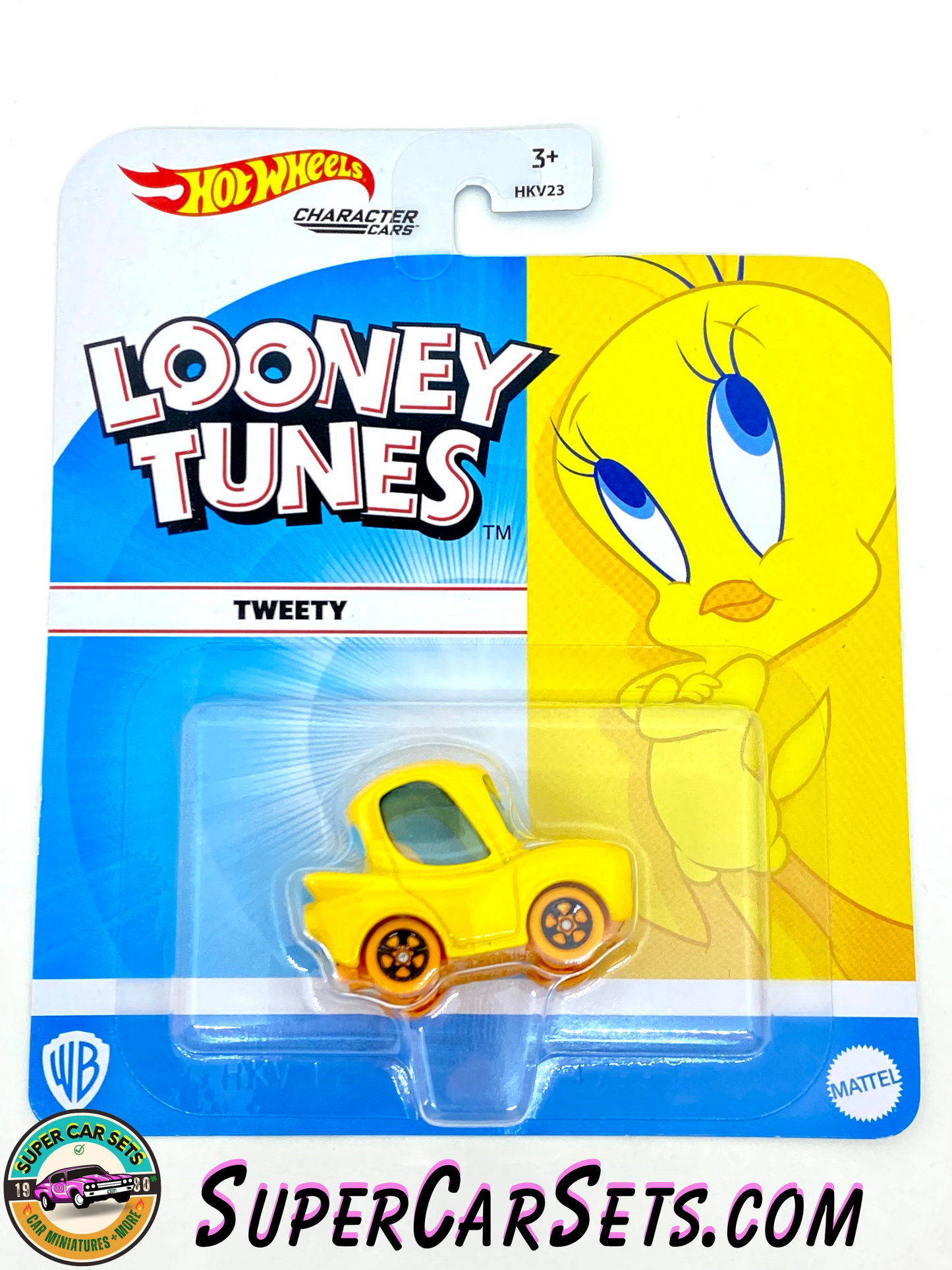 Tweety - Looney Tunes - Hot Wheels Character Cars