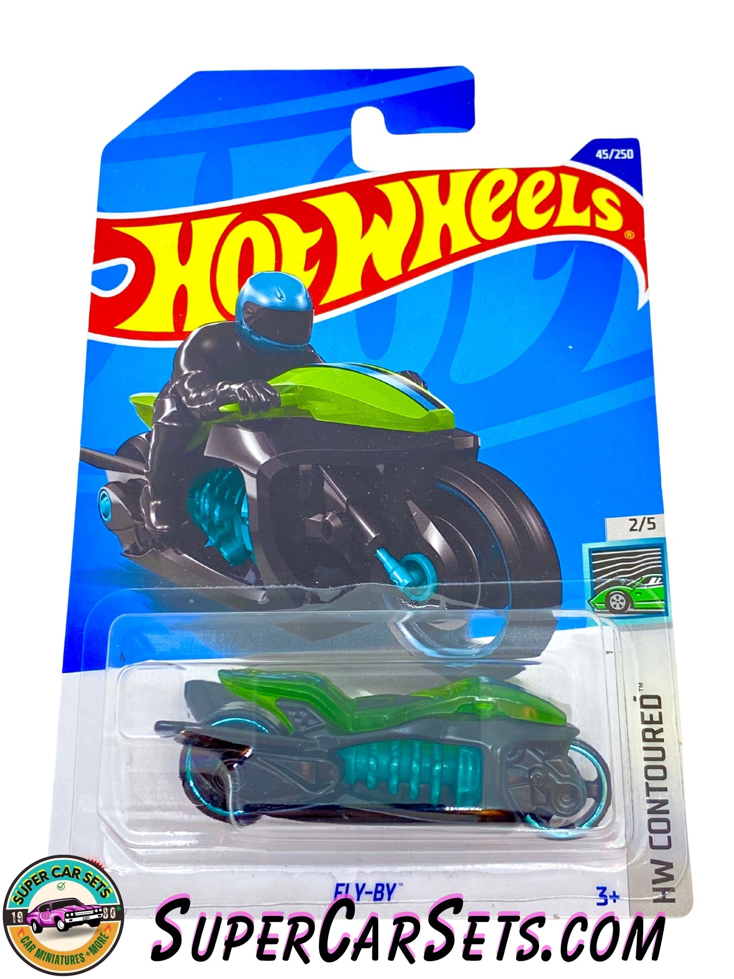 Fly-By (card slightly bent) - Hot Wheels - HW Contoured 2022 (2/5) (45/250)