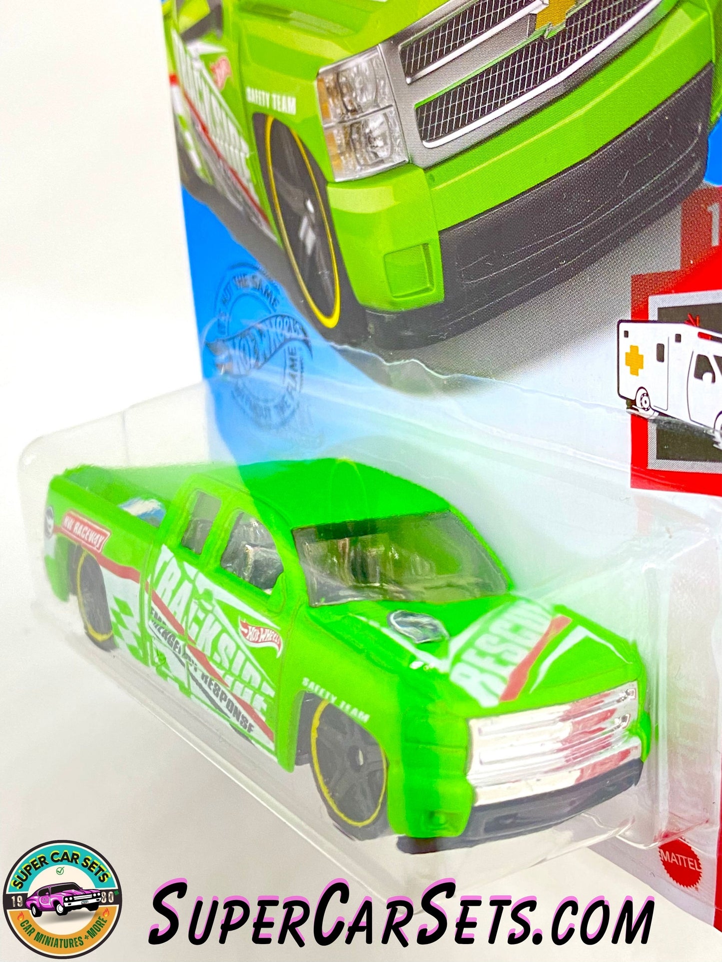 Chevy Silverado (TREASURE HUNT) - Hot Wheels HW Rescue 2020 (10/10) (240/250)