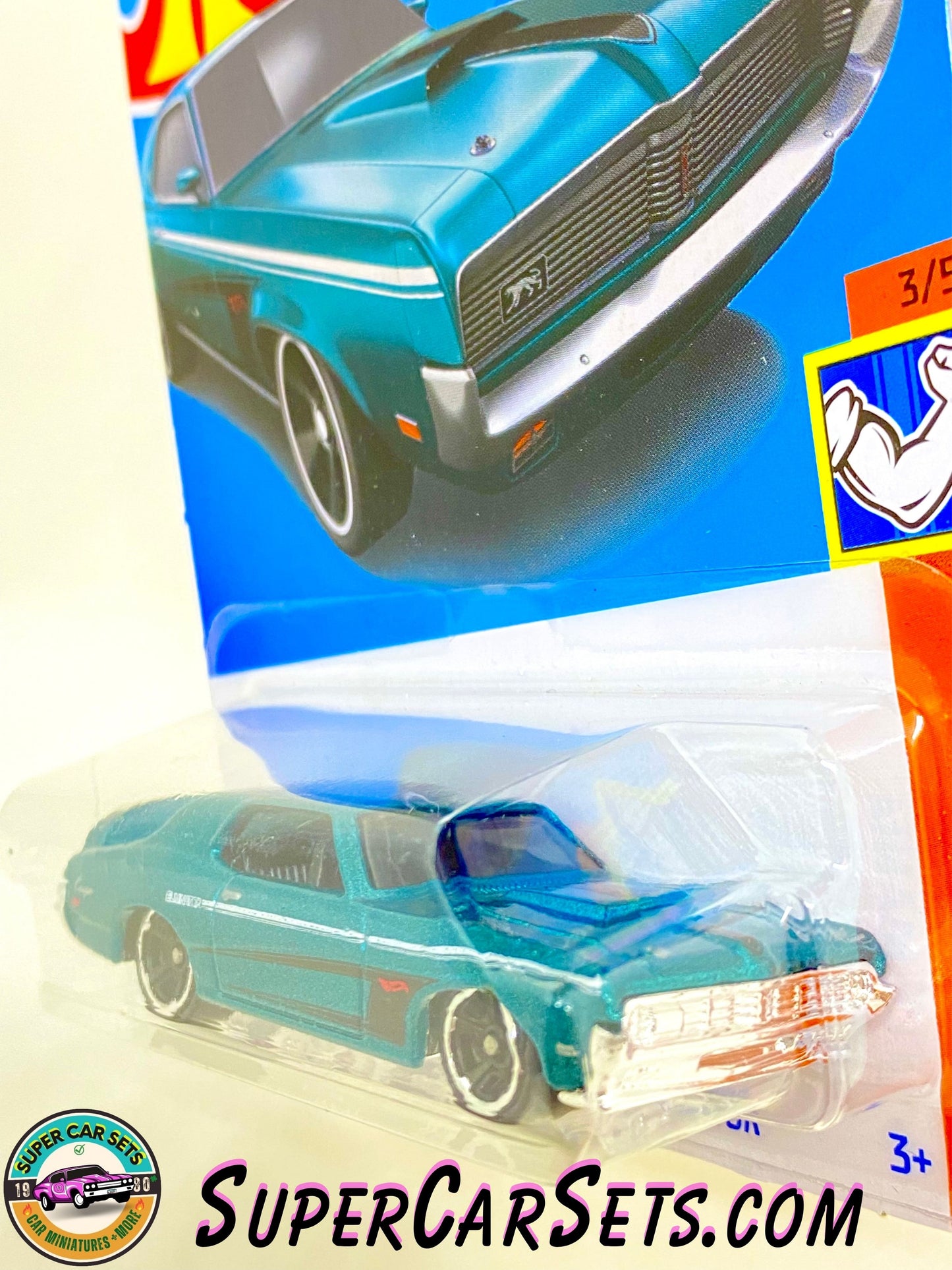 69 Mercury Cougar Eliminator (green/blue-ish colour) - Hot Wheels Muscle Mania 2024 (3/5) (171/250)