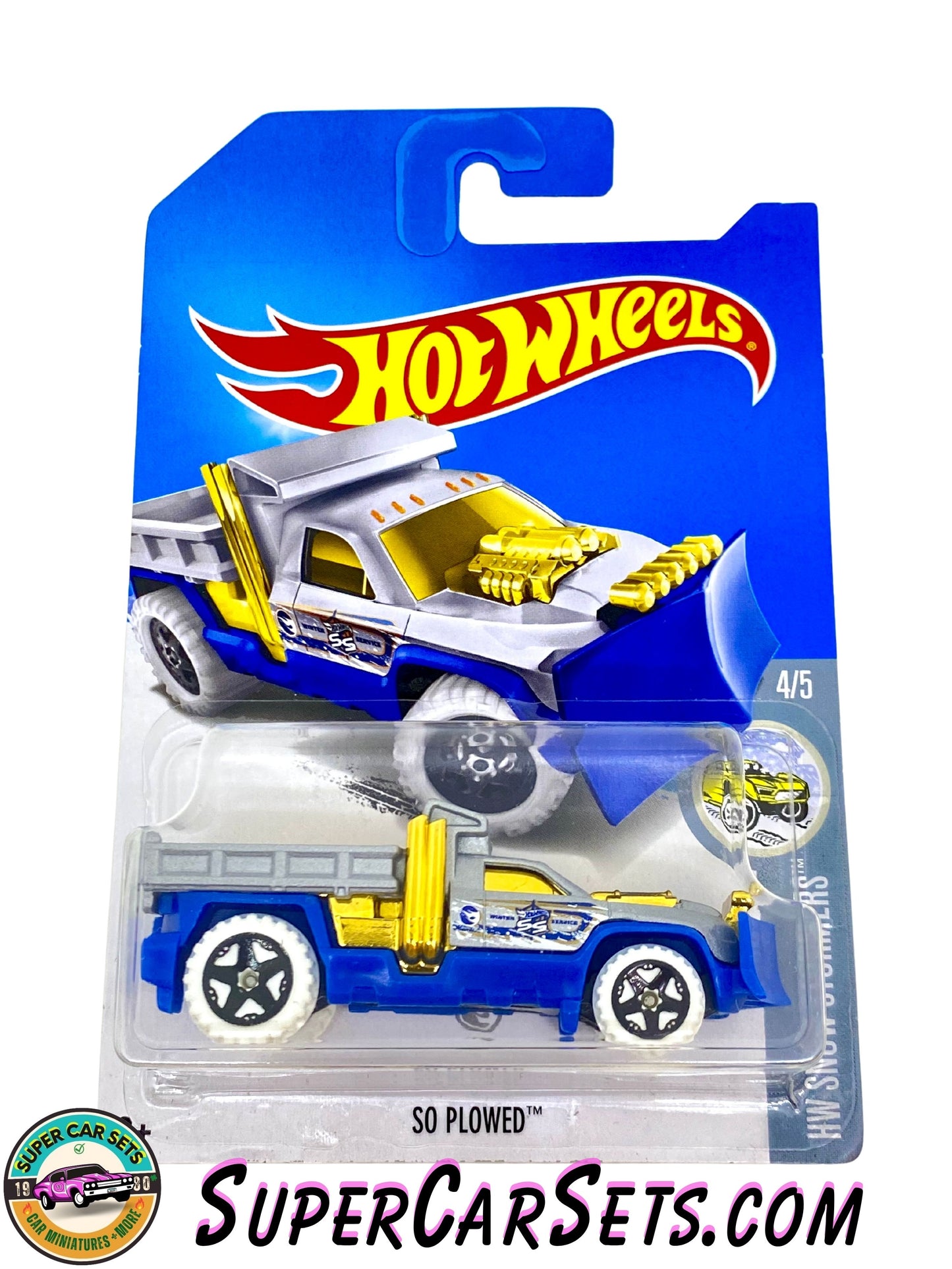 So Plowed (Year launched 2017) (TREASURE HUNT) - Hot Wheels HW Snow Stormers 2017 (4/5)