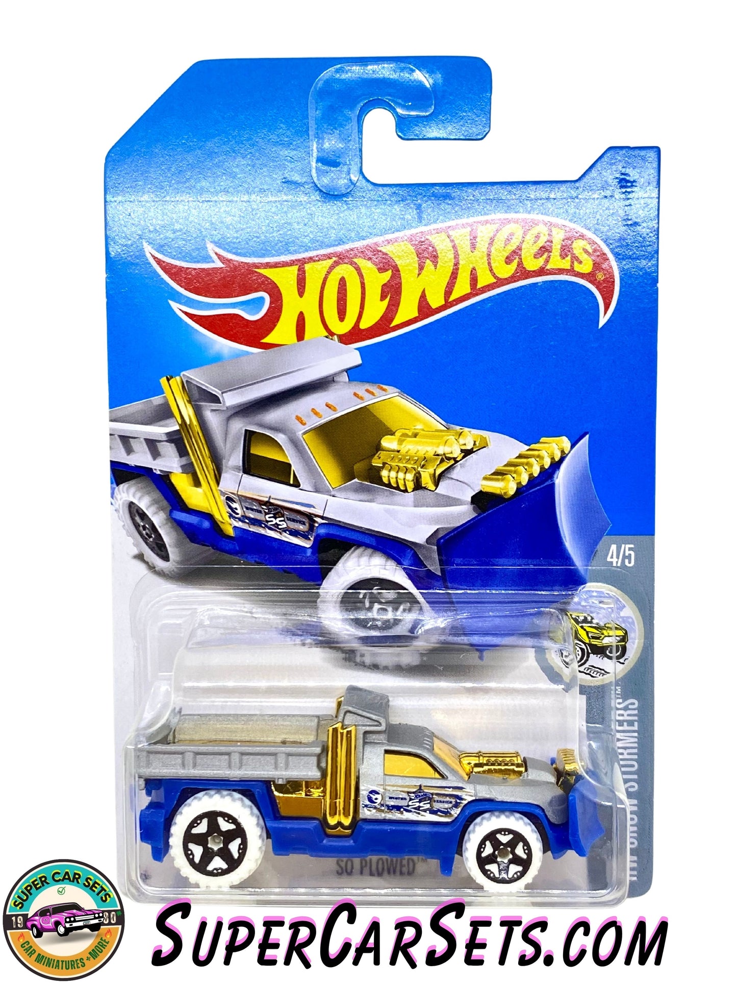 So Plowed (Year launched 2017) (TREASURE HUNT) - Hot Wheels HW Snow Stormers 2017 (4/5)