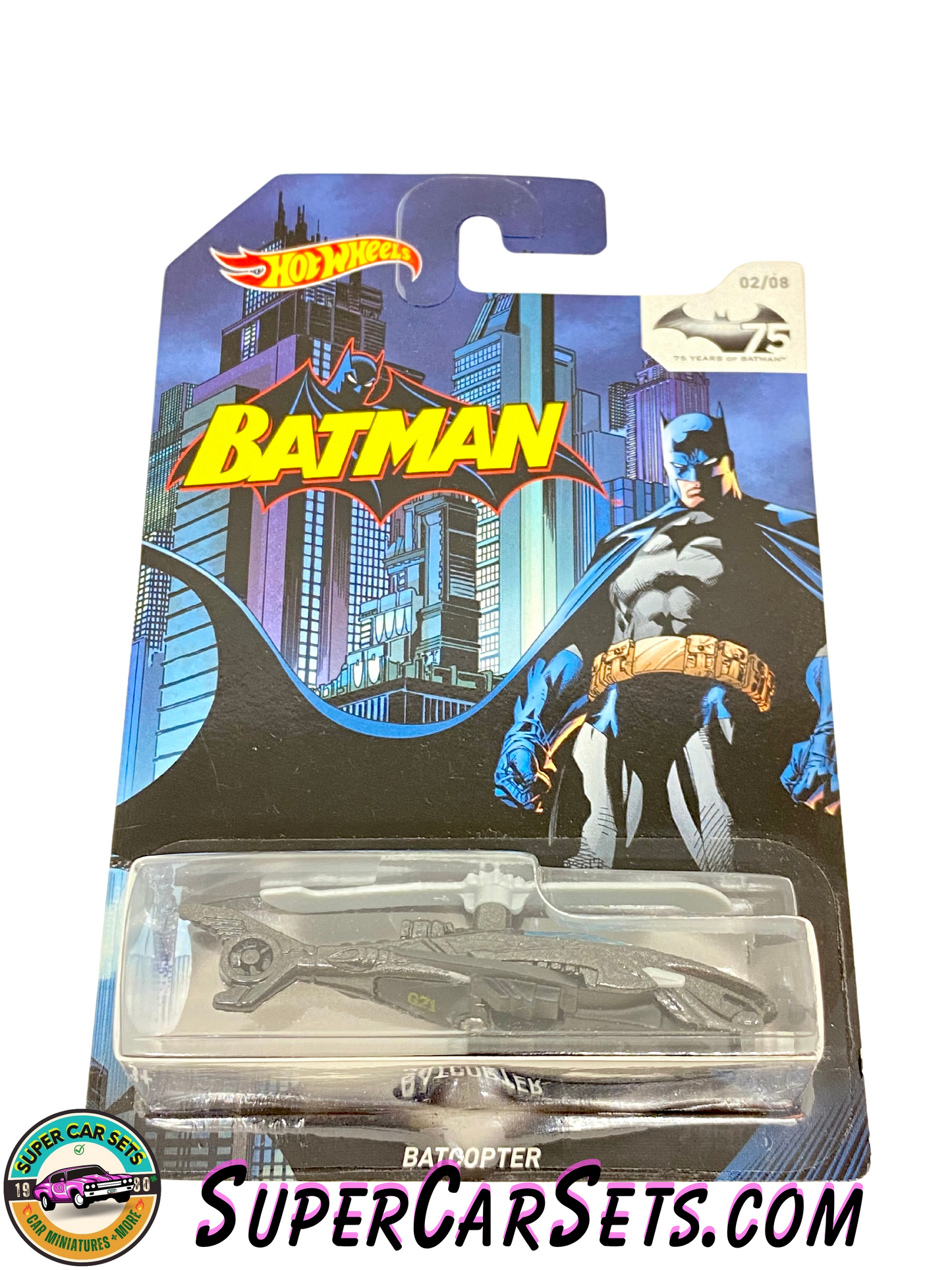 Batcopter - Hot Wheels Batman 75 Years  (2/8)