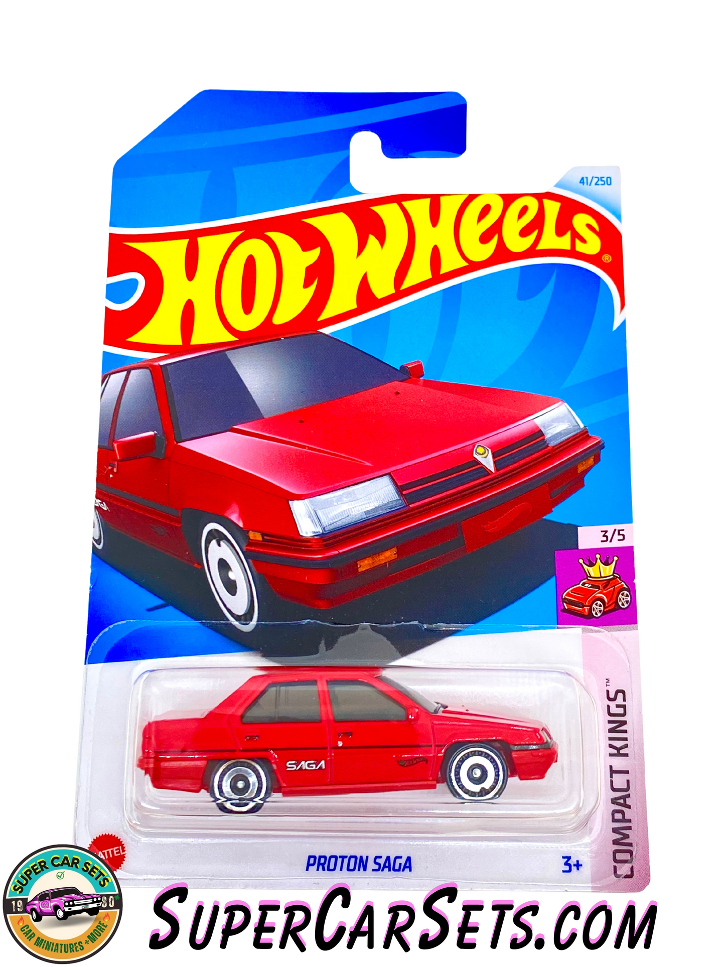 Proton Saga - Hot Wheels Compact Kings 2024 (3/5) (41/250)