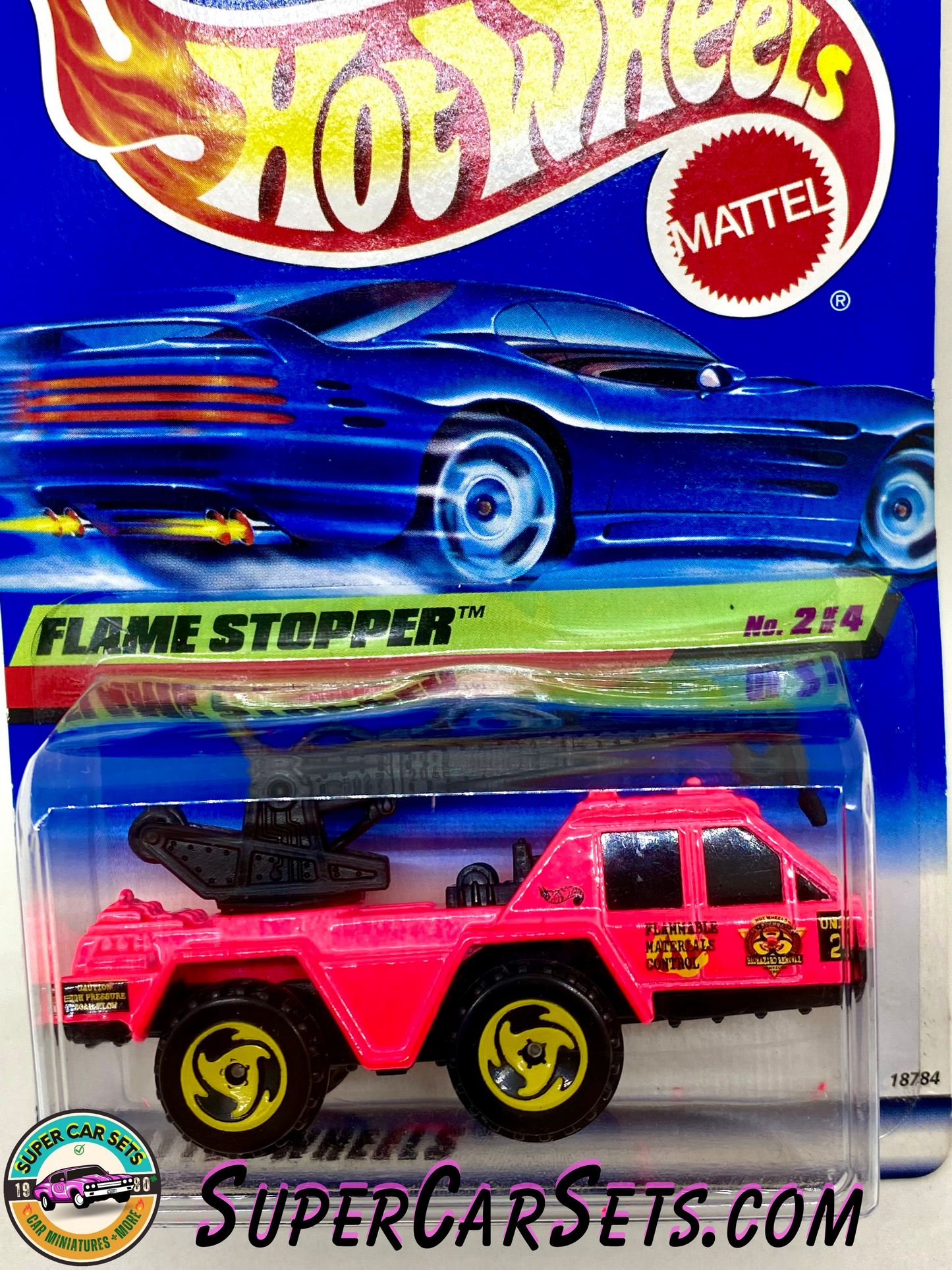 Hot Wheels (VINTAGE) (Year launched 1998) - Flame Stopper (2/2) (#18784)