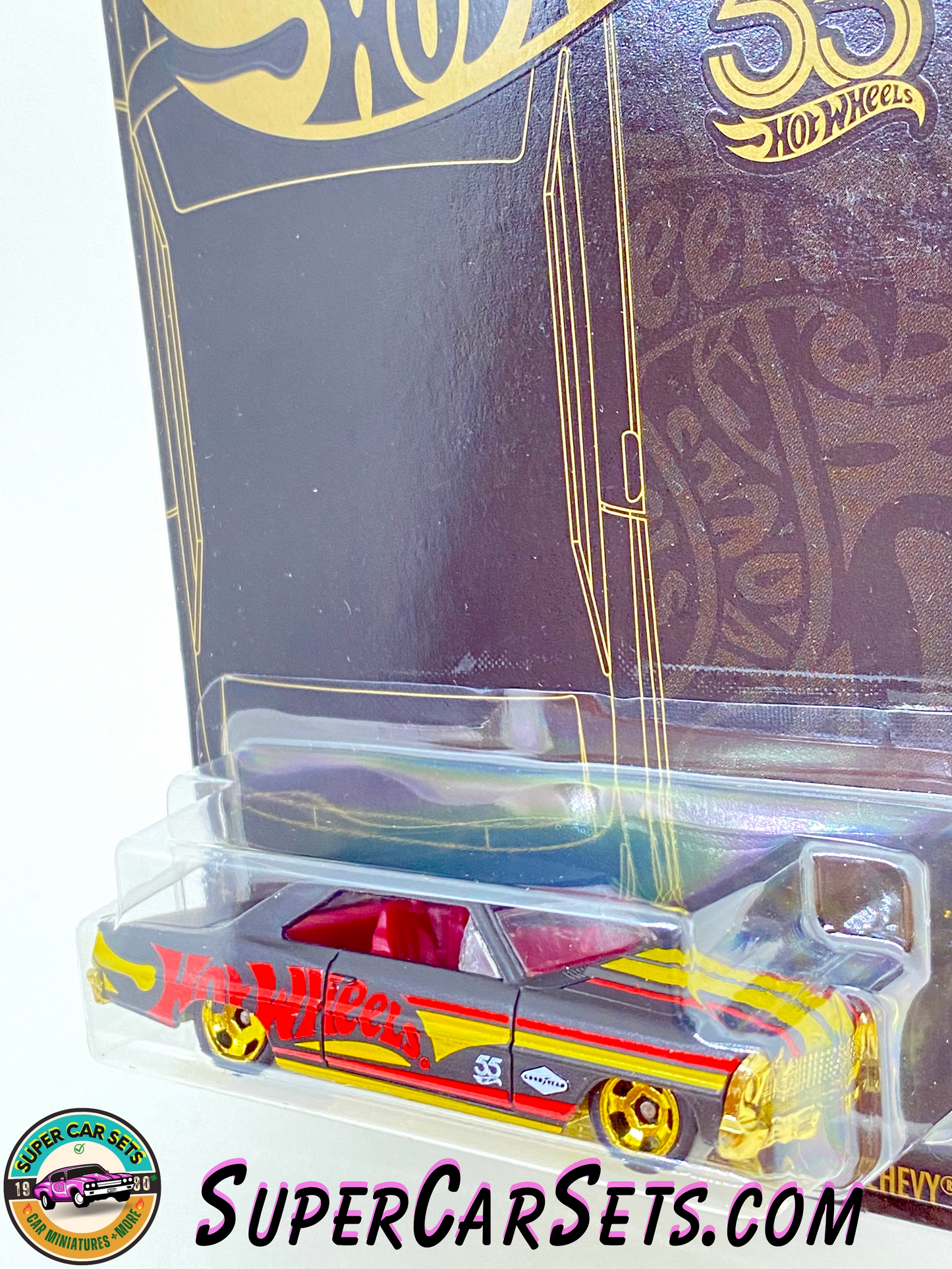 Hot Wheels 55th Anniversary - Golden Black Red - 5/6 - ’66 Chevy Nova