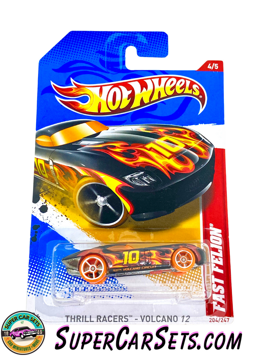 Hot Wheels Thrill Racers Volcano 12 - 2012 (4/5) (204/247) - Fast Felion (Year launched 2012)