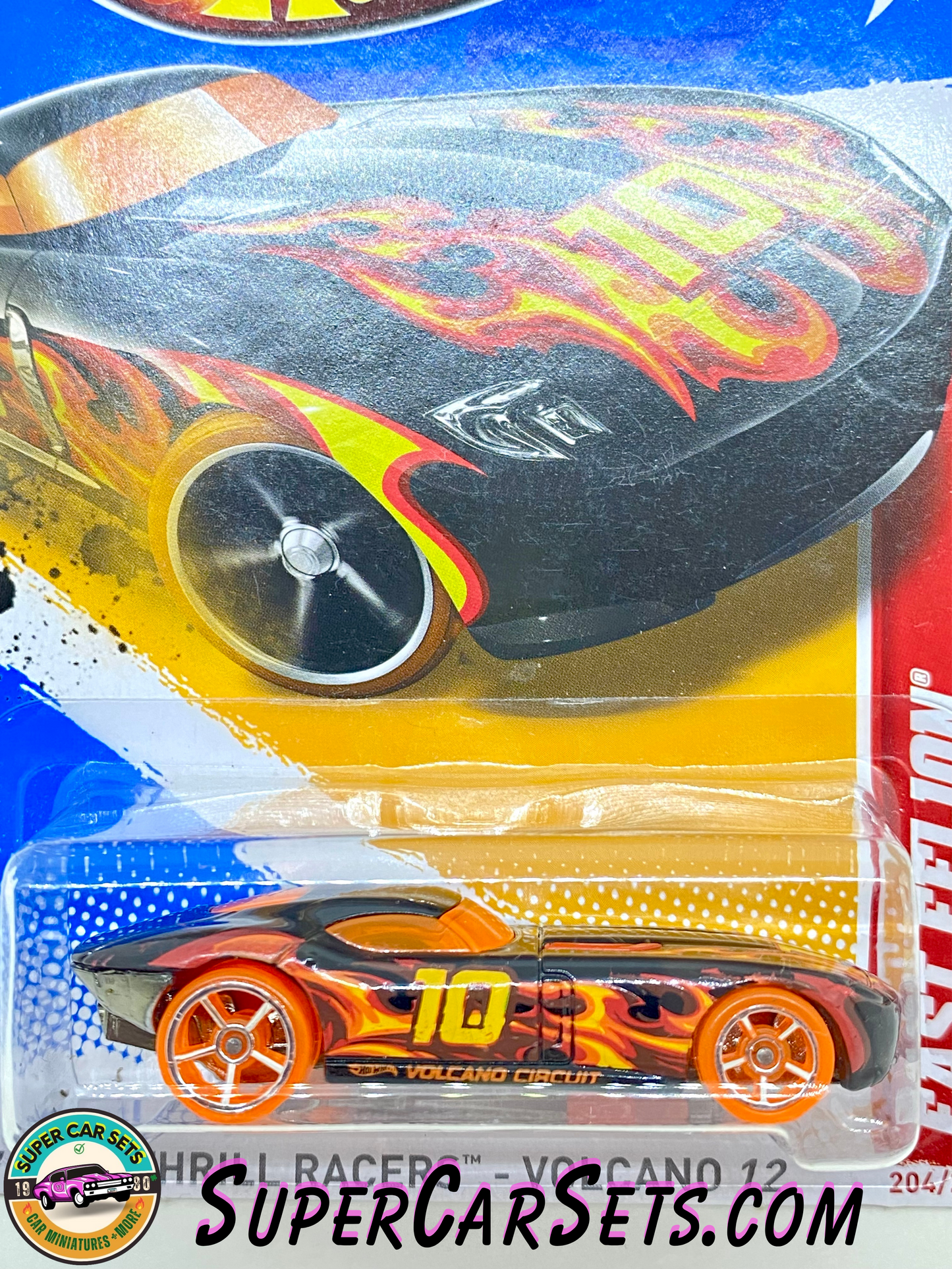 Hot Wheels Thrill Racers Volcano 12 - 2012 (4/5) (204/247) - Fast Felion (Year launched 2012)