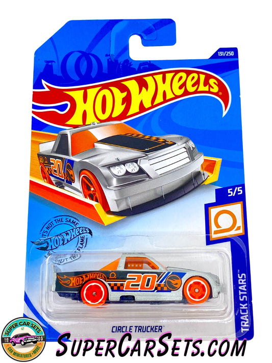 Circle Trucker (Year launched 2020) (TREASURE HUNT) - Hot Wheels Track Stars 2020 (5/5) (131/250)