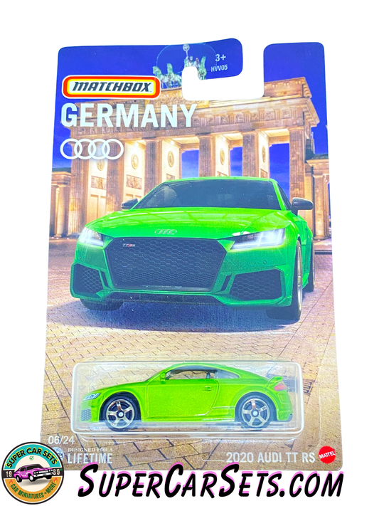 2020 Audi TT RS (green colour) - Matchbox Germany (6/24)