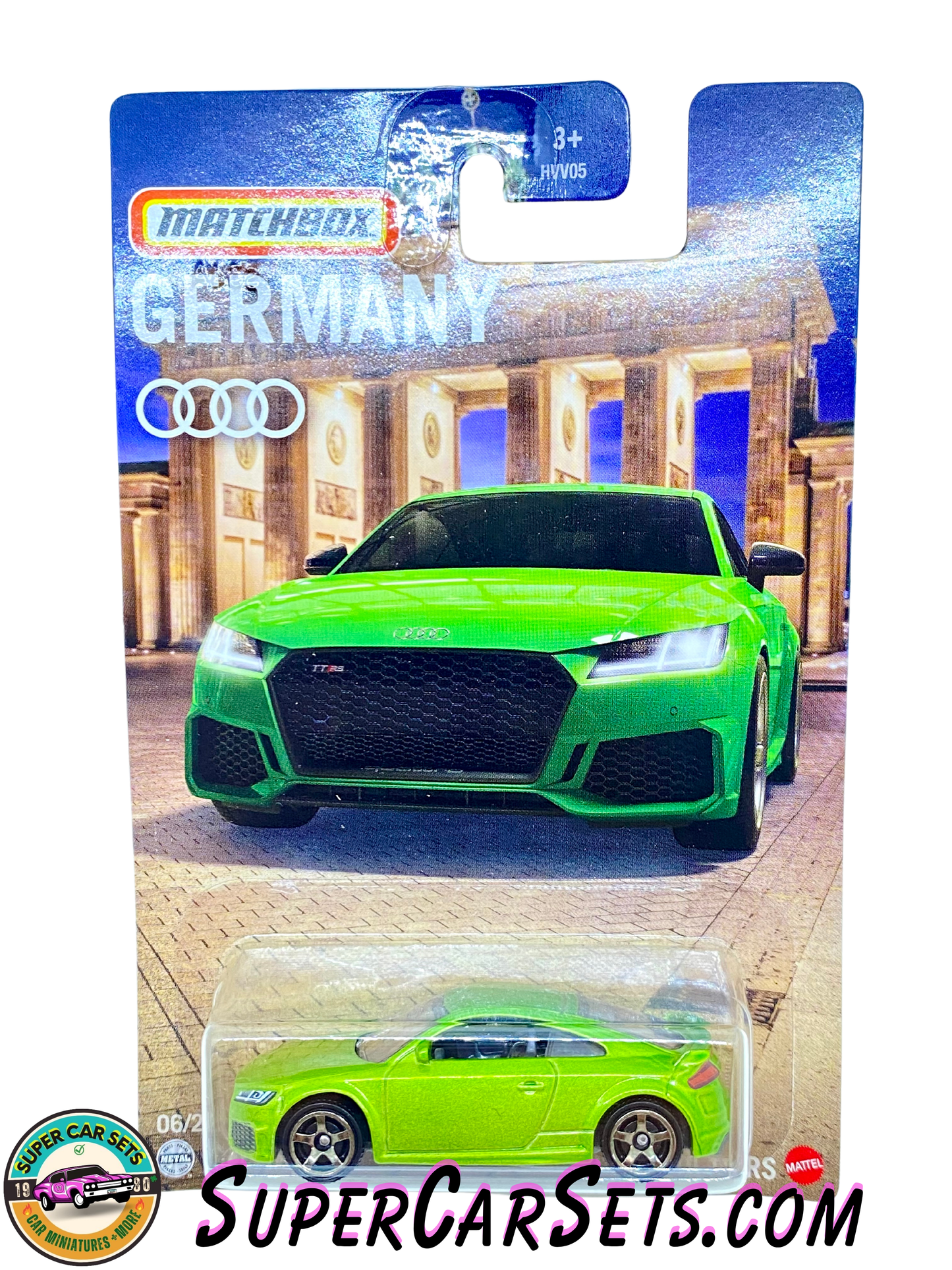 2020 Audi TT RS (green colour) - Matchbox Germany (6/24)