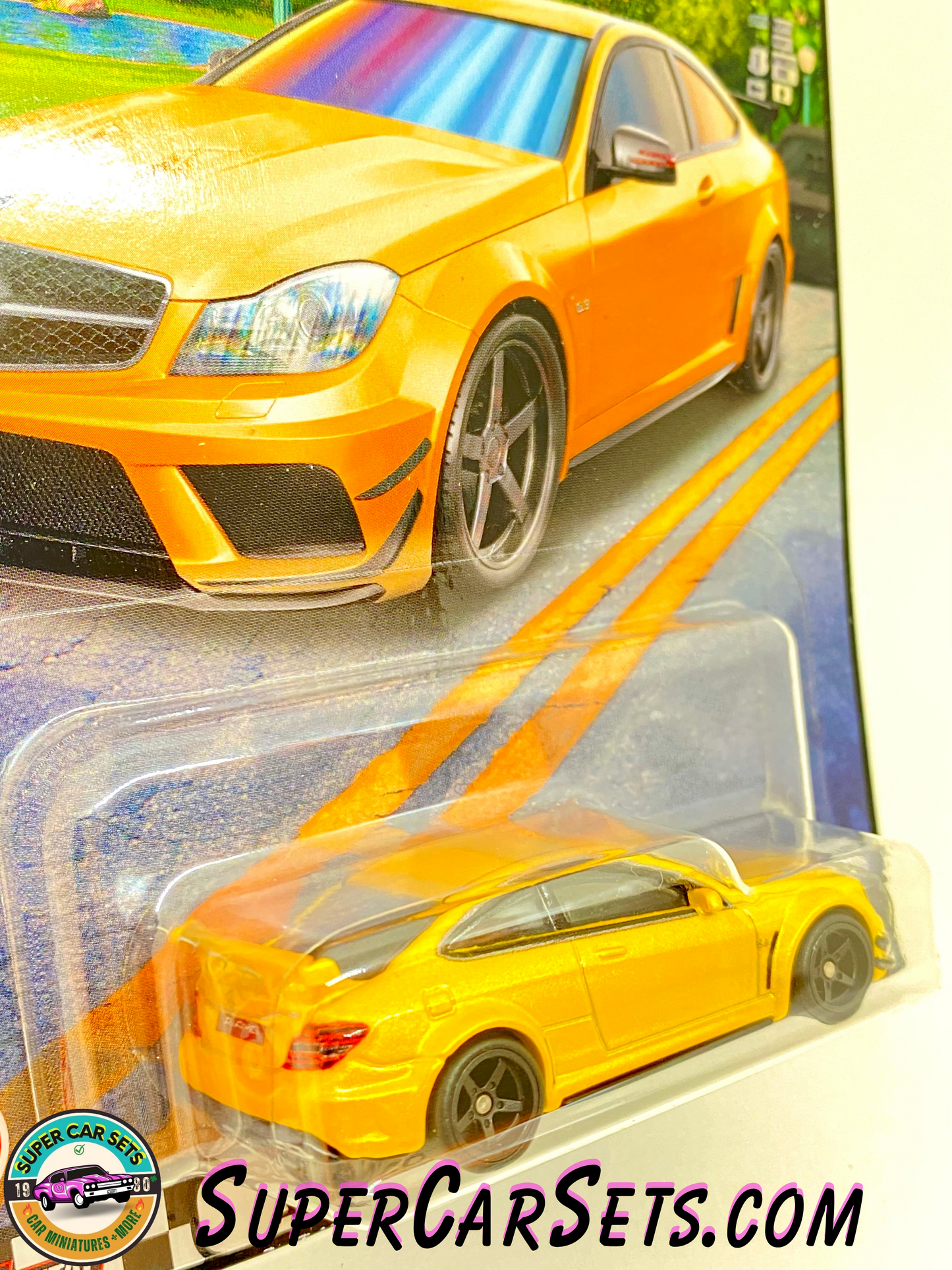 12 Mercedes-Benz C63 AMG Coupe Black Series - Hot Wheels Premium Boulevard #76