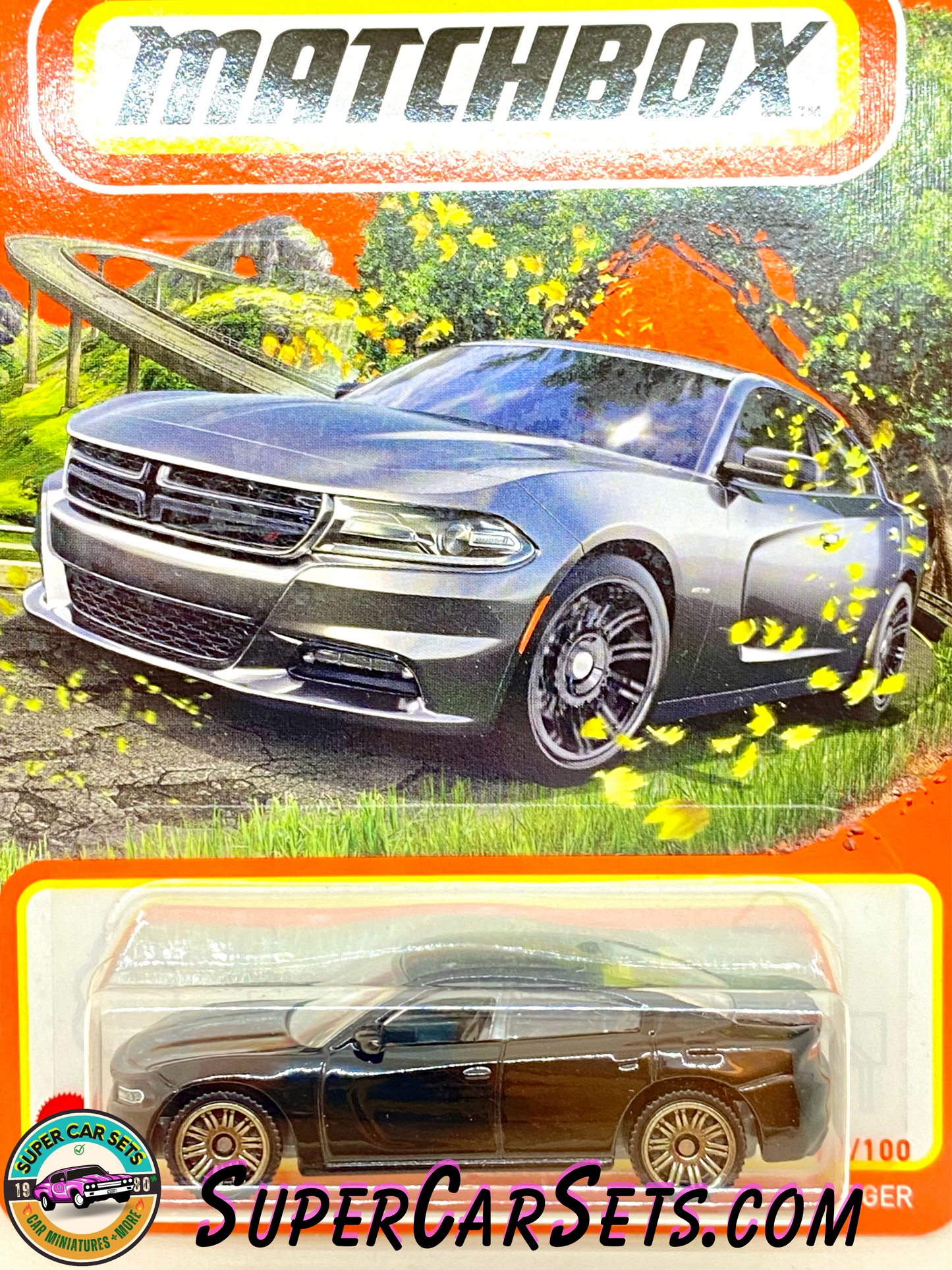 2018 Dodge Charger (black colour) (13/100)  - Matchbox