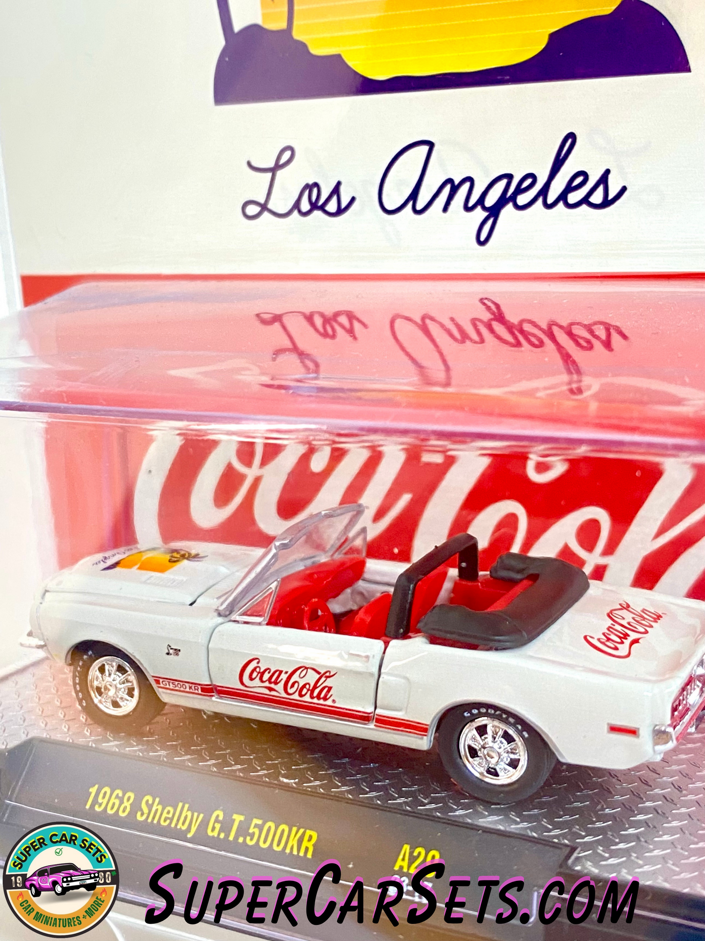 Coca-cola - 1968 Shelby G.T. 500KR A29 by M2 Machines