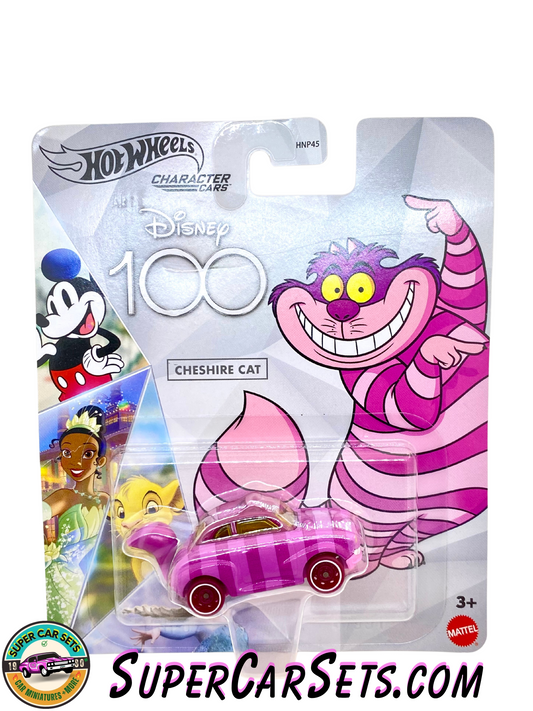 Hot Wheels Character Cars - Disney 100 Years - Cheshire Cat (card slightly bent)