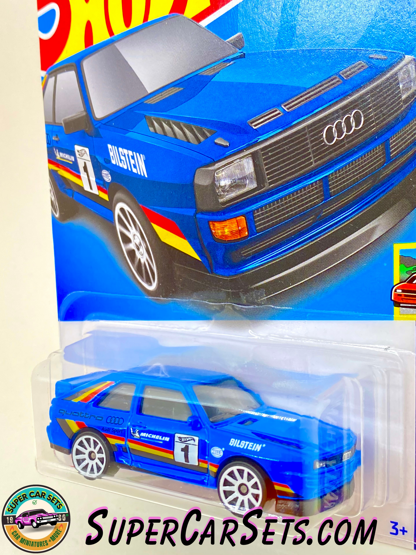 84 Audi Sport Quattro - Hot Wheels - Mainline - Rally Champs - 2023 (1/5) (180/250)