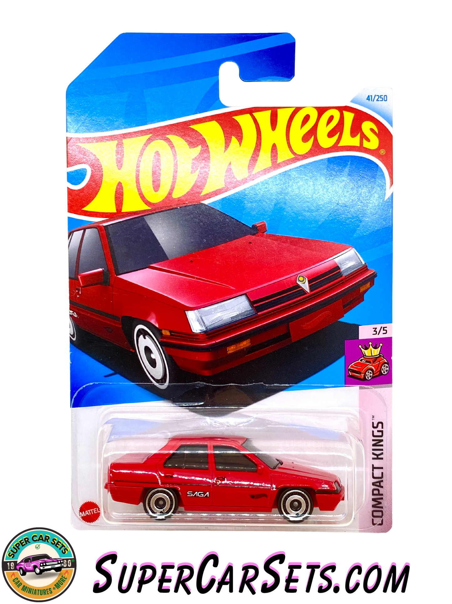 Proton Saga - Hot Wheels Compact Kings 2024 (3/5) (41/250)