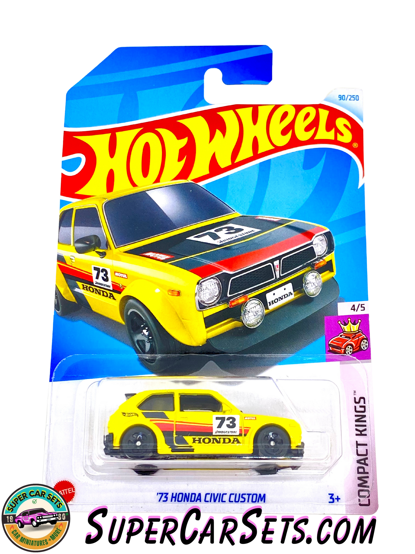 73 Honda Civic Custom - Hot Wheels Compact Kings - 2024 (4/5) (90/250)