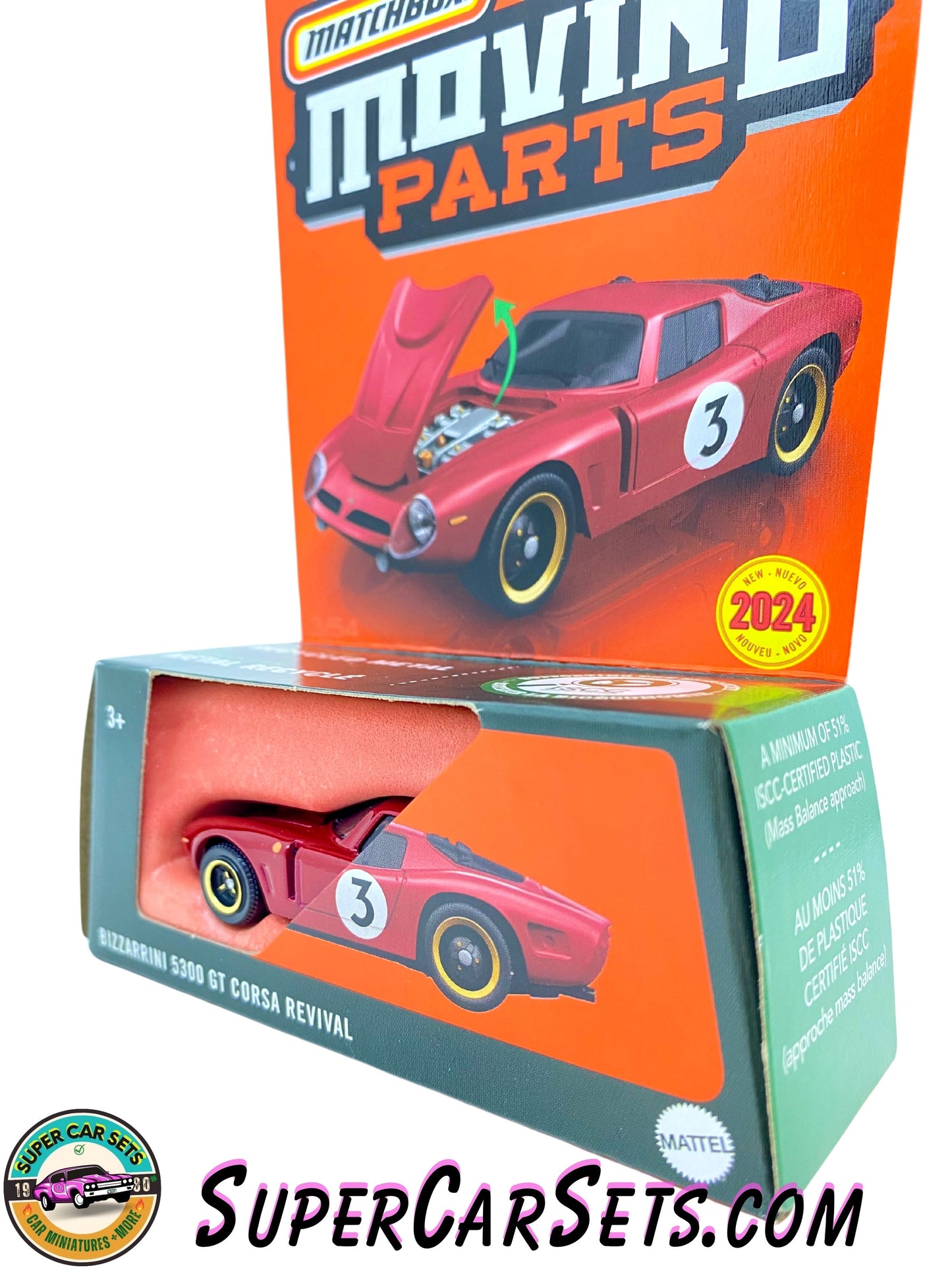 Bizzarrini 5300 GT Corsa Revival - Matchbox Moving Parts