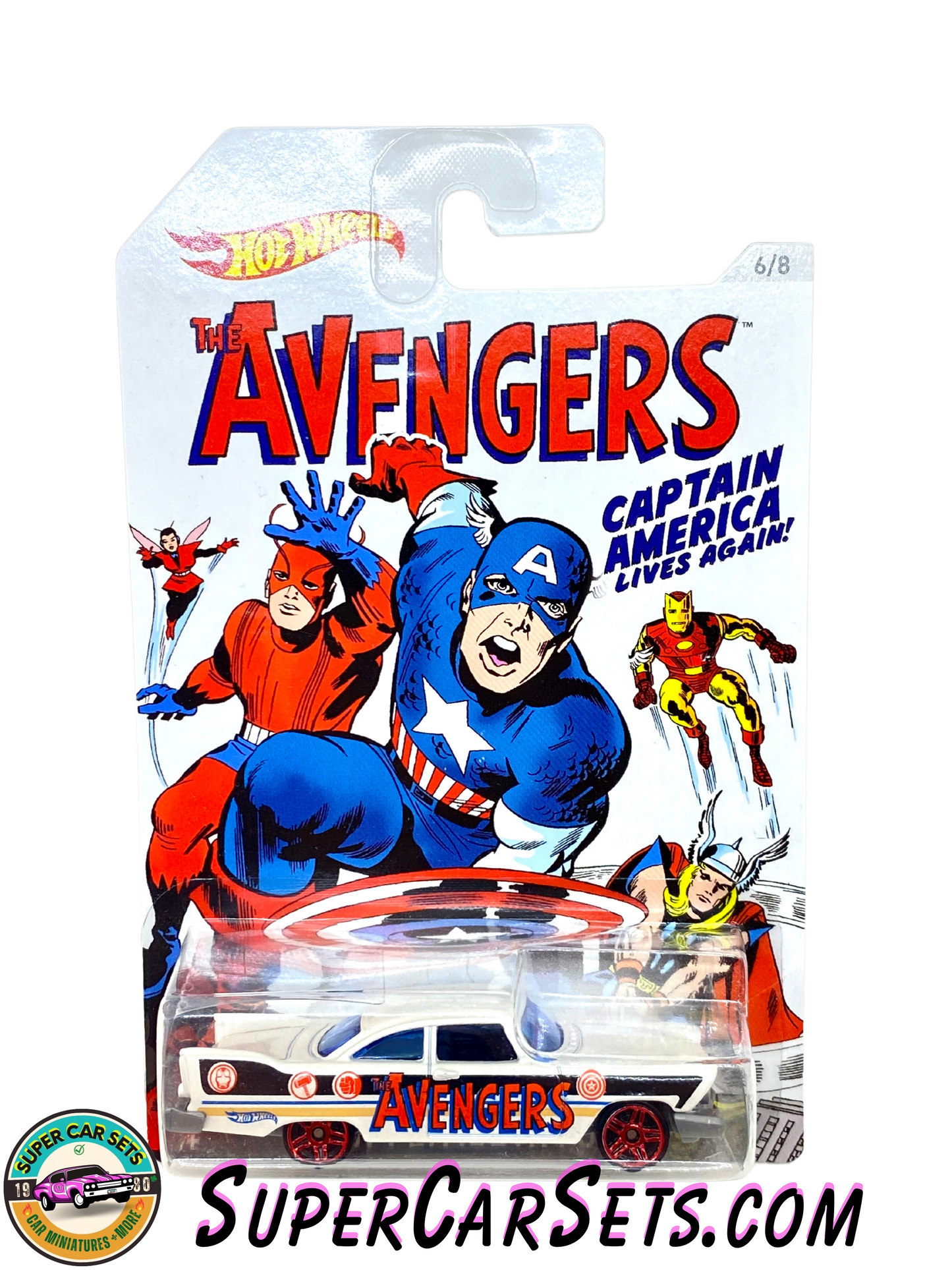 Hot Wheels - Captain America series  (6/8) - ’57 Plymouth Fury (Avengers)