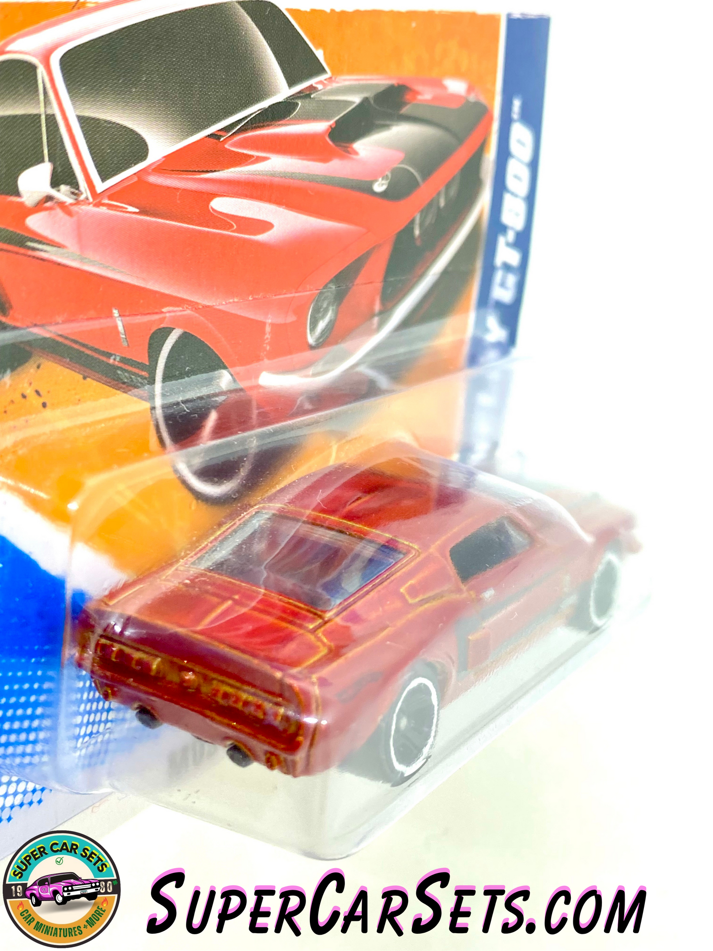 67 Shelby GT-500 (red colour) (short card) - Hot Wheels Muscle Mania - 2011 (1/10) (101/244)