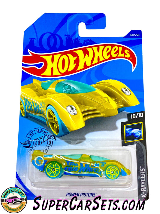 Power Pistons (Year launched 2020) (TREASURE HUNT) - Hot Wheels X-Raycers 2020 (10/10) (158/250)