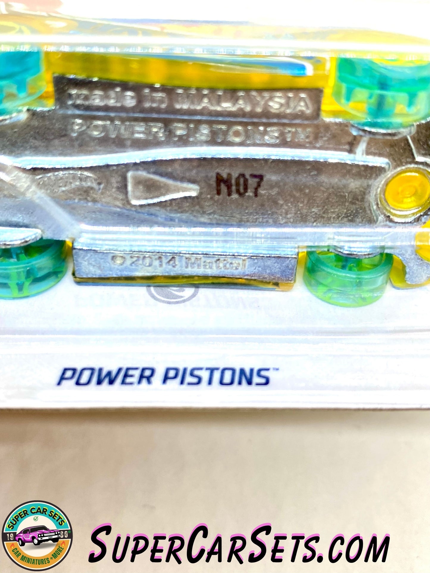 Power Pistons (Year launched 2020) (TREASURE HUNT) - Hot Wheels X-Raycers 2020 (10/10) (158/250)