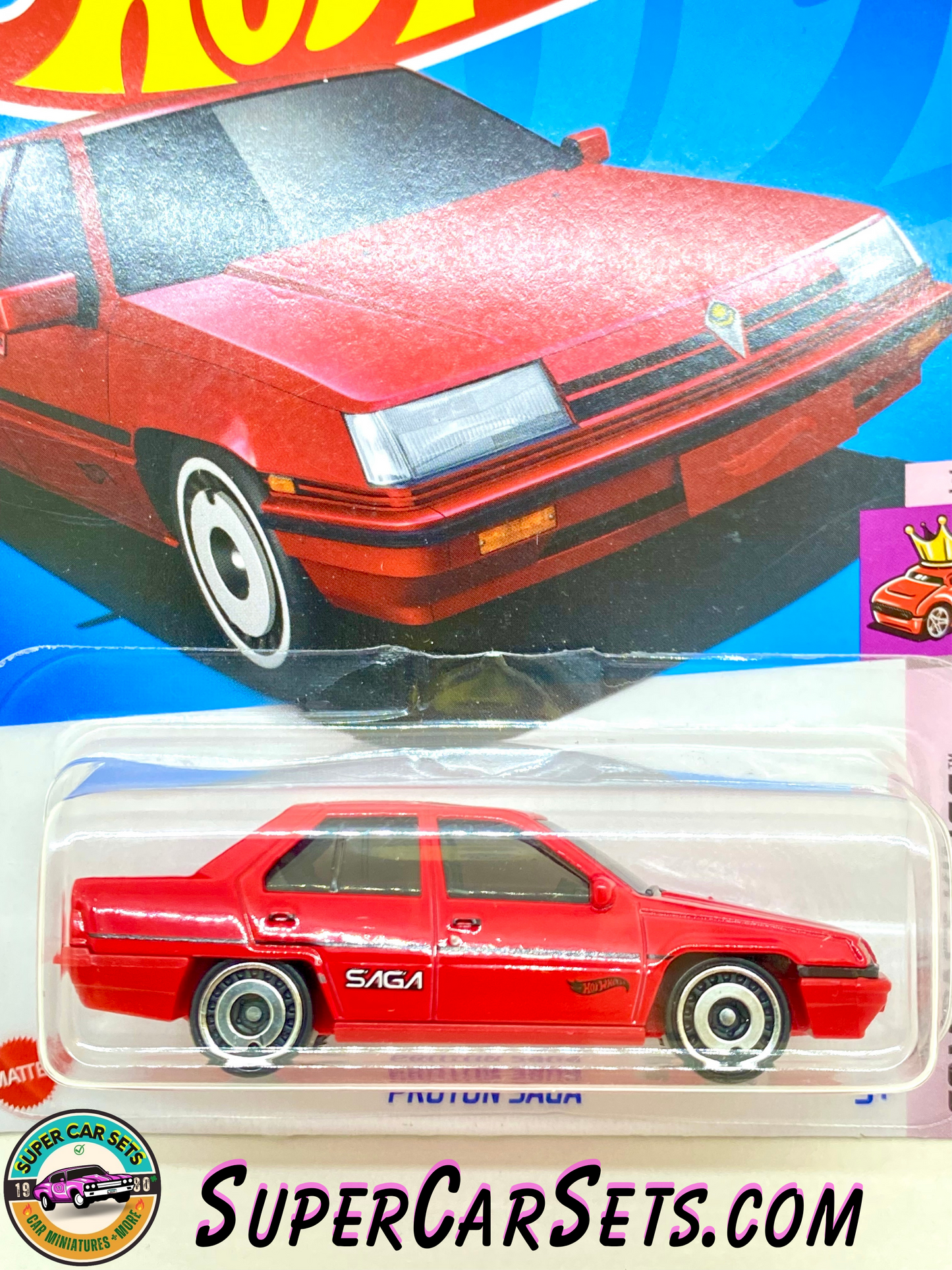 Proton Saga - Hot Wheels Compact Kings 2024 (3/5) (41/250)