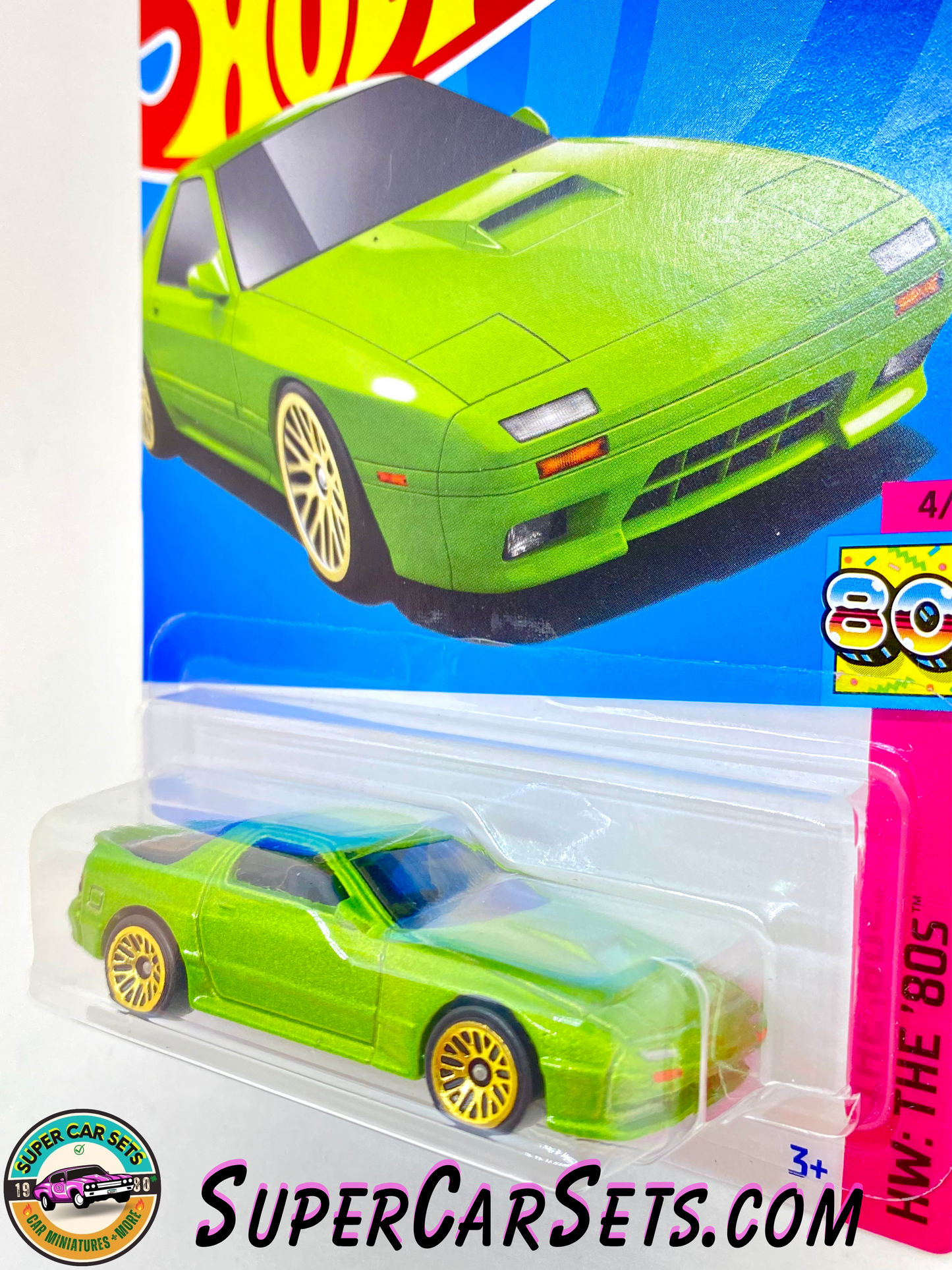 89 Mazda Savanna RX-7 FC35 (green colour) - Hot Wheels HW: The ‘80s - 2023 (4/10)