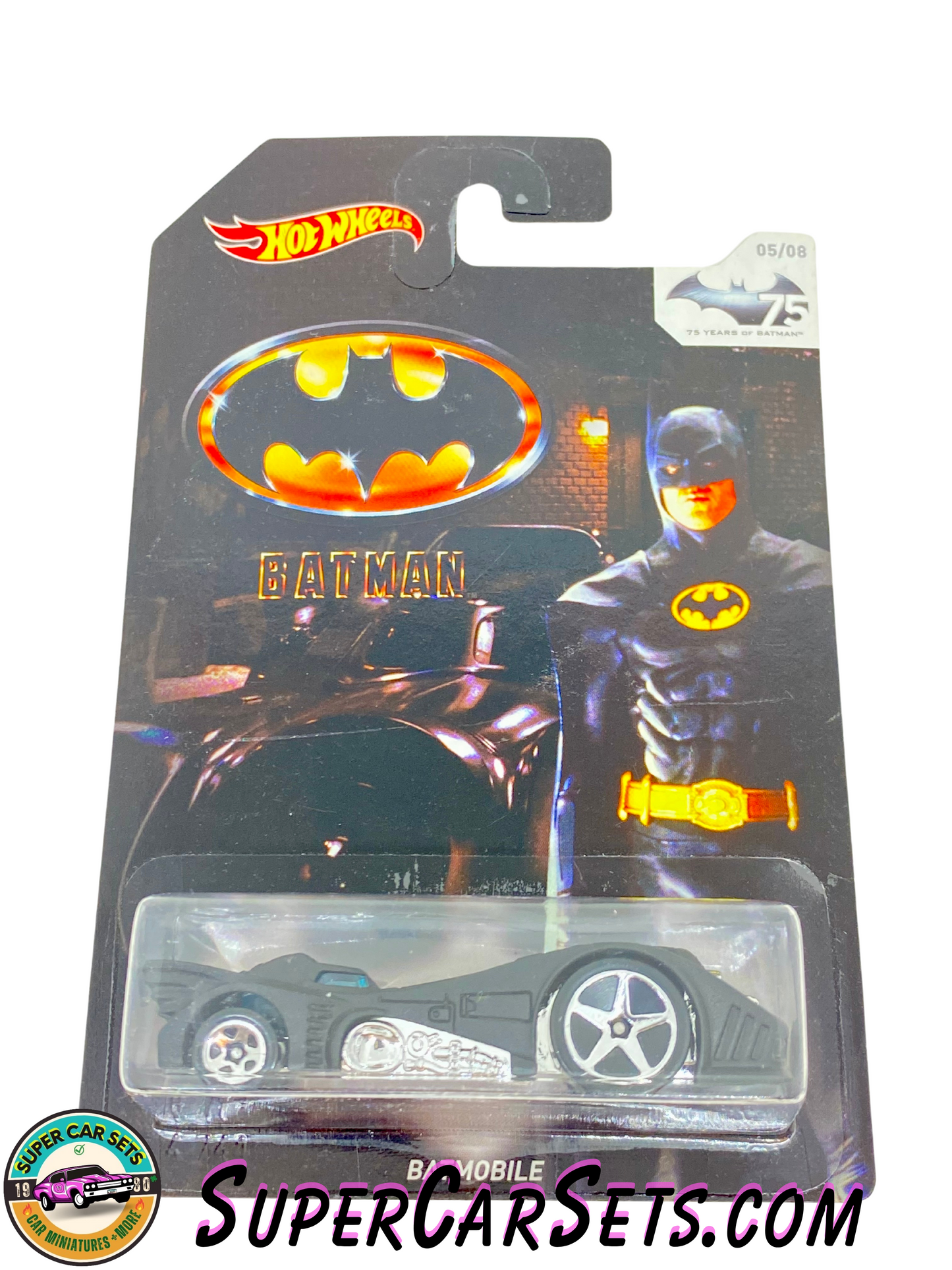 Batmobile - Hot Wheels Batman 75 Years  (5/8)