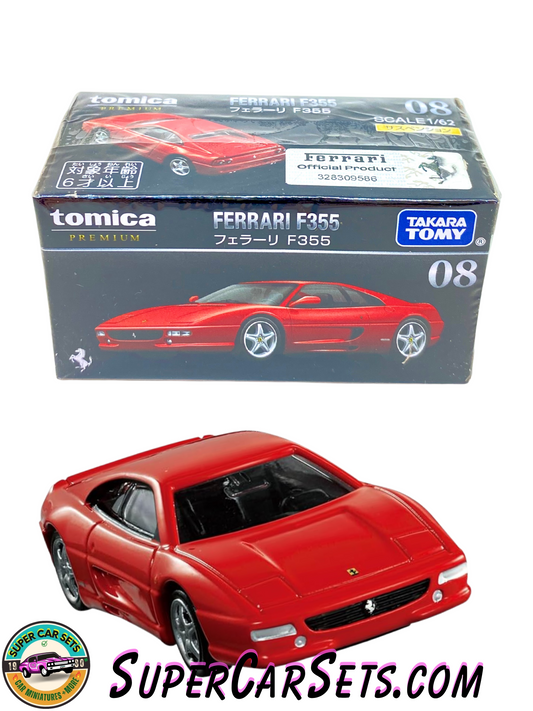 Ferrari F355 (1:62 scale) - Tomica Premium (#08)